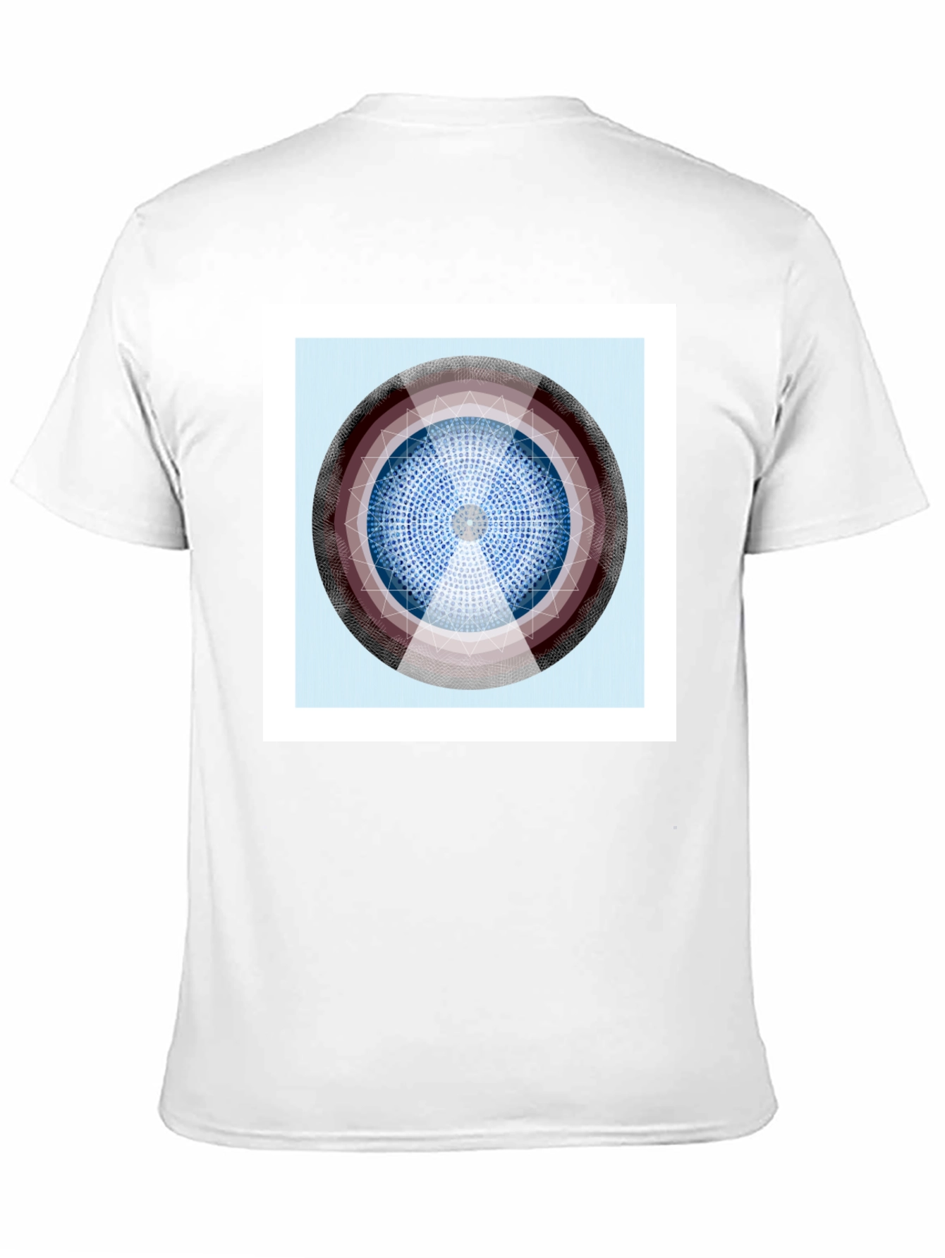 Geometric Design T-Shirt - Modern Art Tee