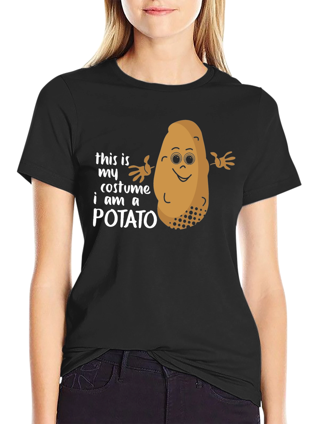 Funny Potato Costume T-Shirt - This is My Costume