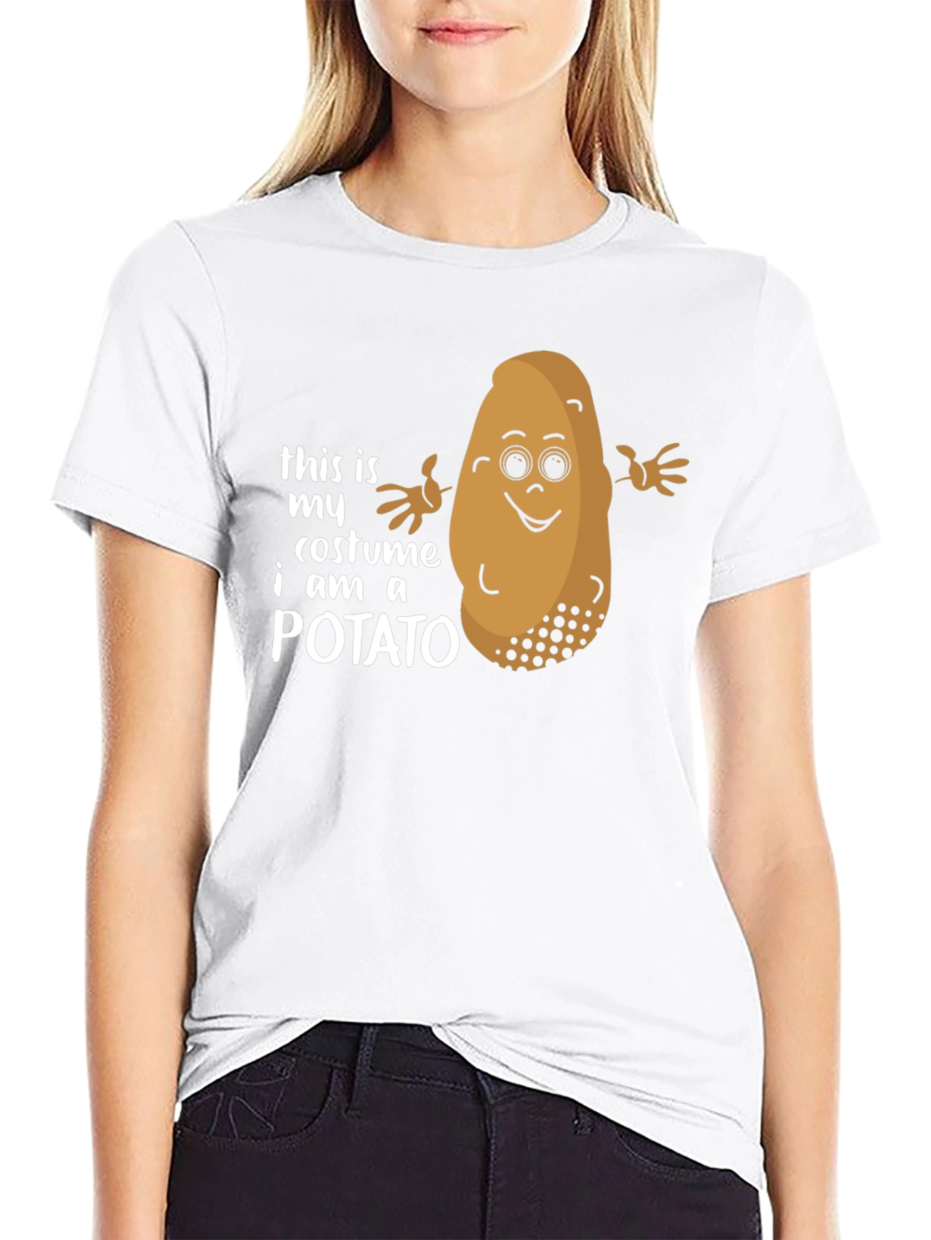 Funny Potato Costume T-Shirt - This is My Costume