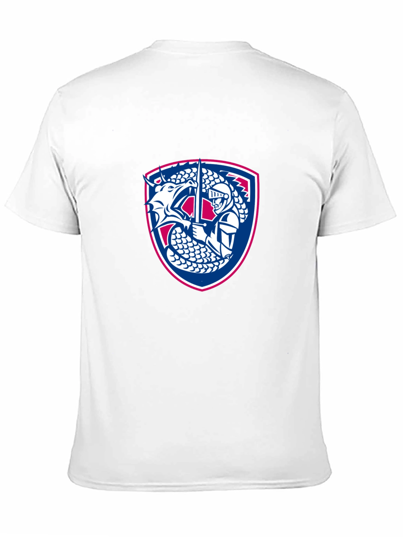 Dragon Knight Emblem Graphic T-Shirt