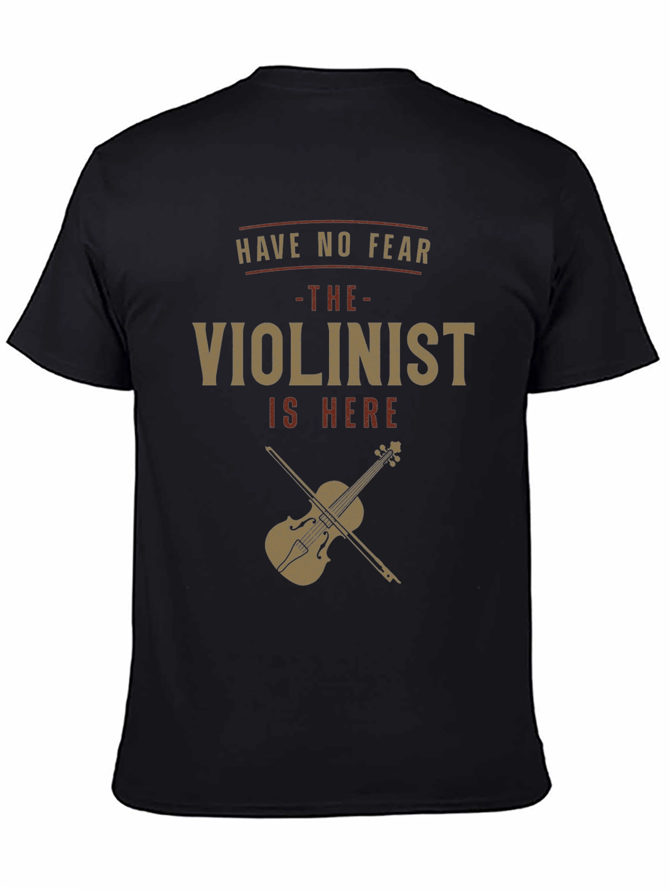 Violinist Graphic Tee - Have No Fear!