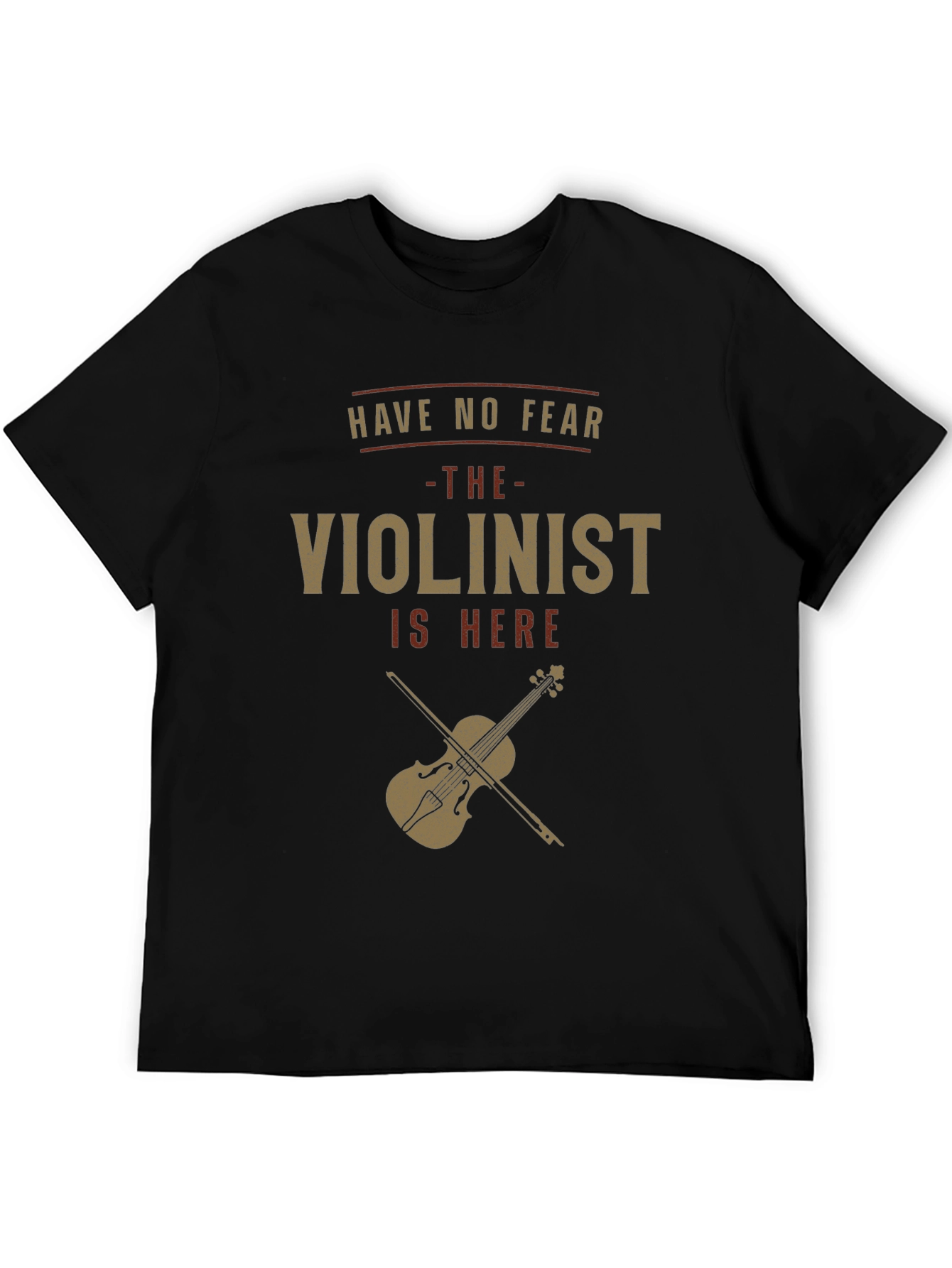 Violinist Graphic Tee - Have No Fear!