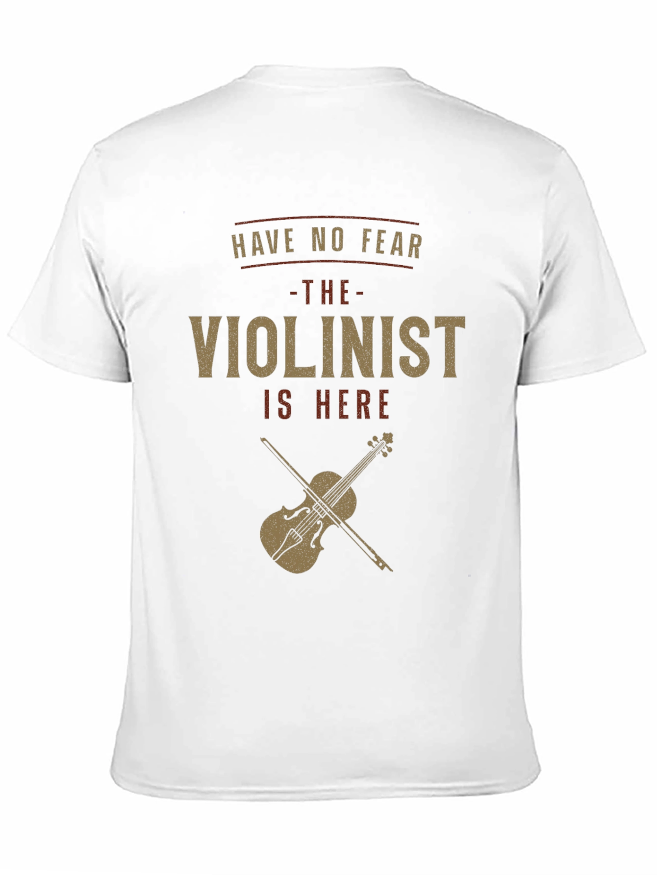 Violinist Graphic Tee - Have No Fear!