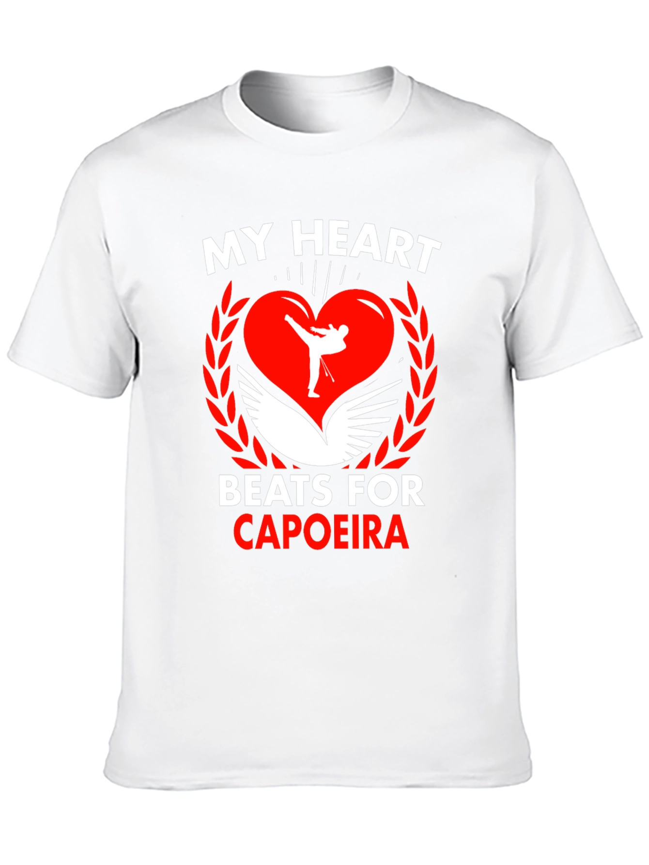 Capoeira Heartbeat T-Shirt - Martial Arts Tee