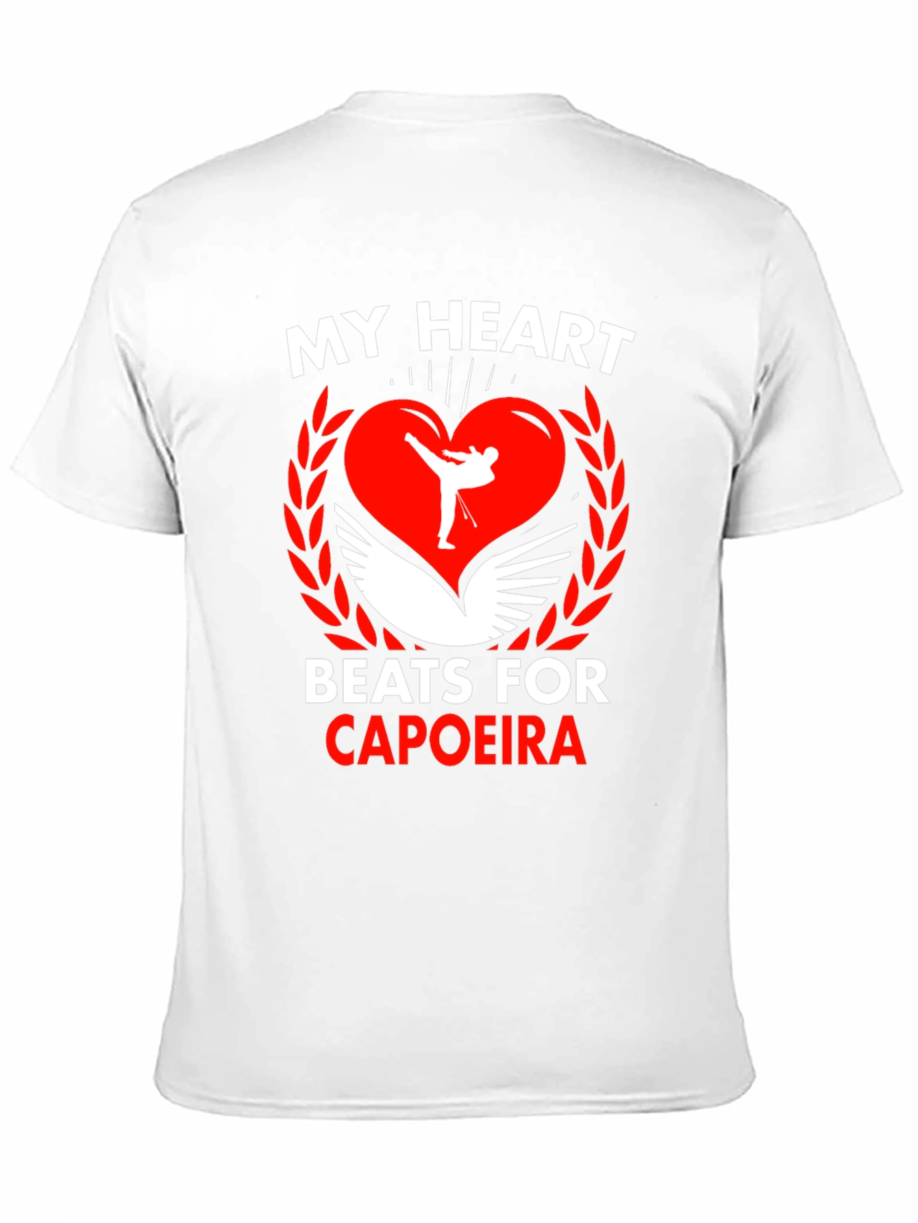 Capoeira Heartbeat T-Shirt - Martial Arts Tee