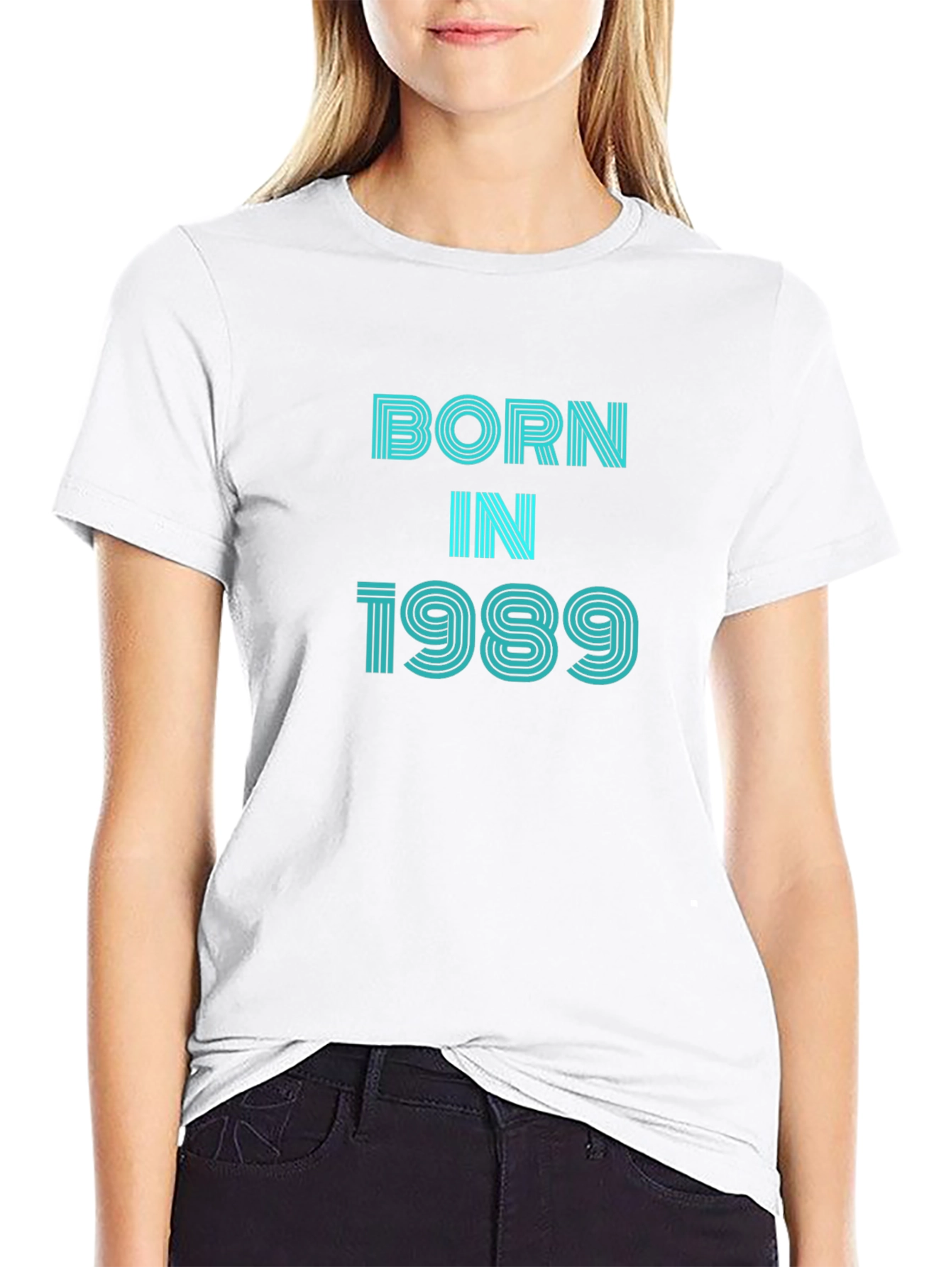 Born in 1989 Graphic Tee - Black T-Shirt