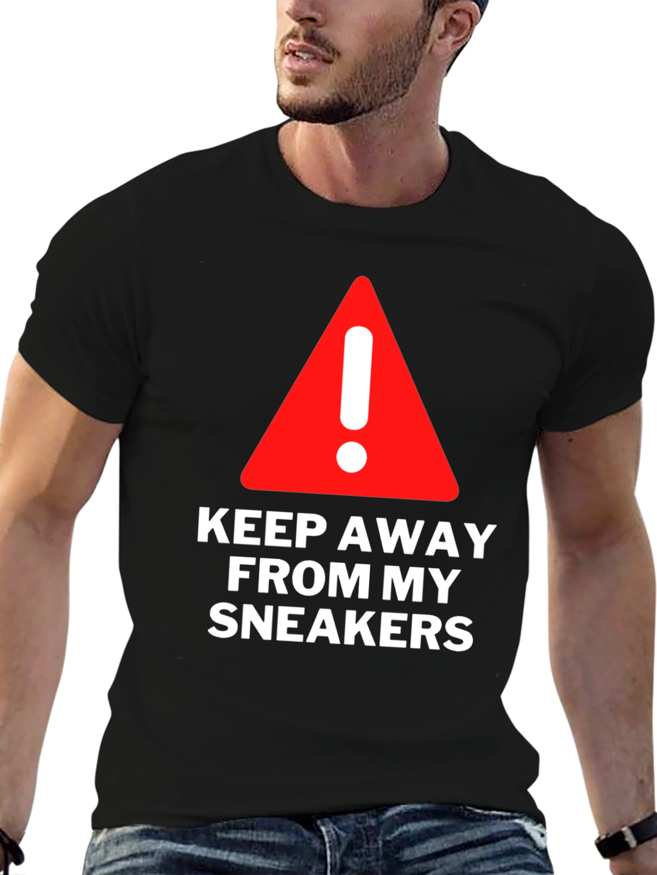 Keep Away From My Sneakers Graphic Tee