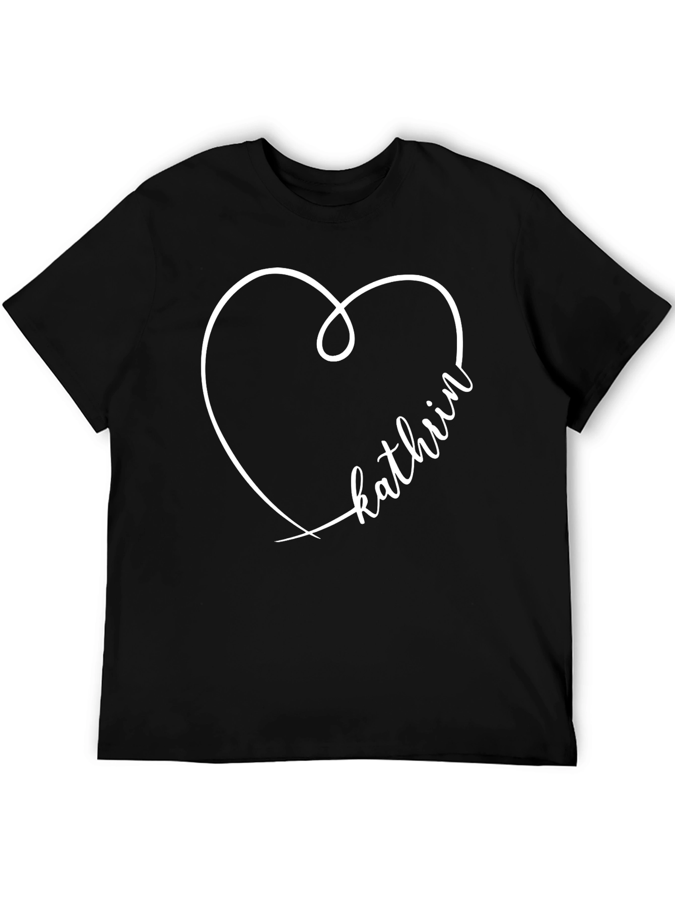 Kathrin Heart Tee - Personalized Gift