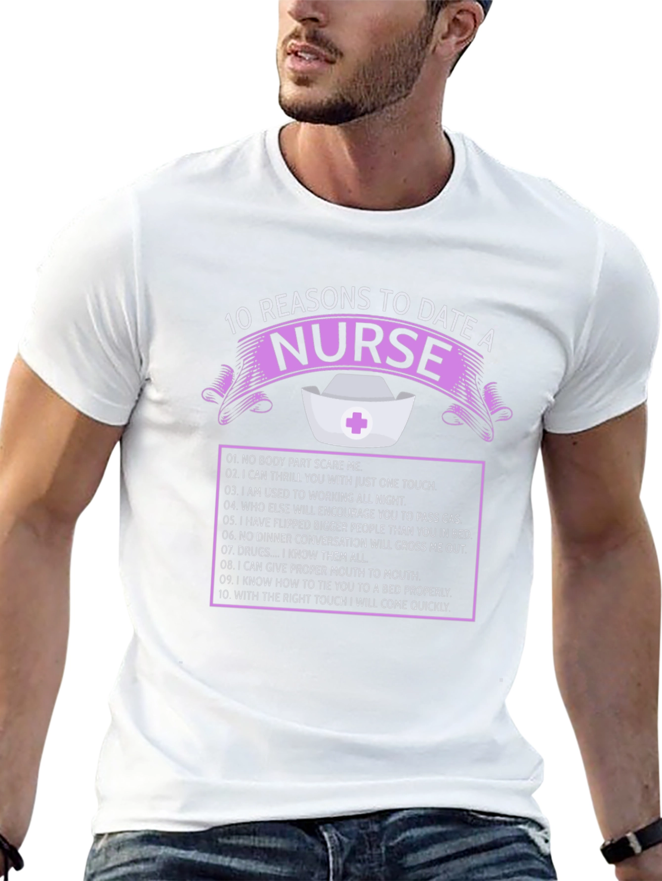 10 Reasons to Date a Nurse T-Shirt