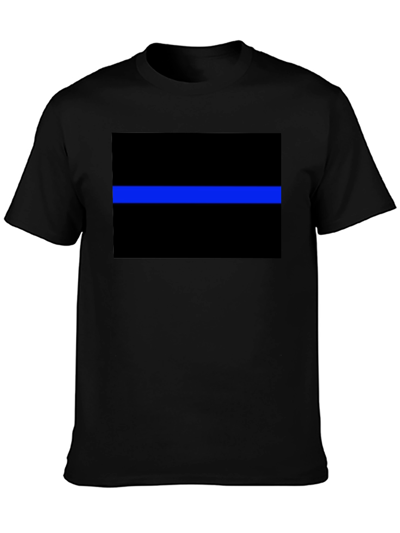 Thin Blue Line Graphic T-Shirt