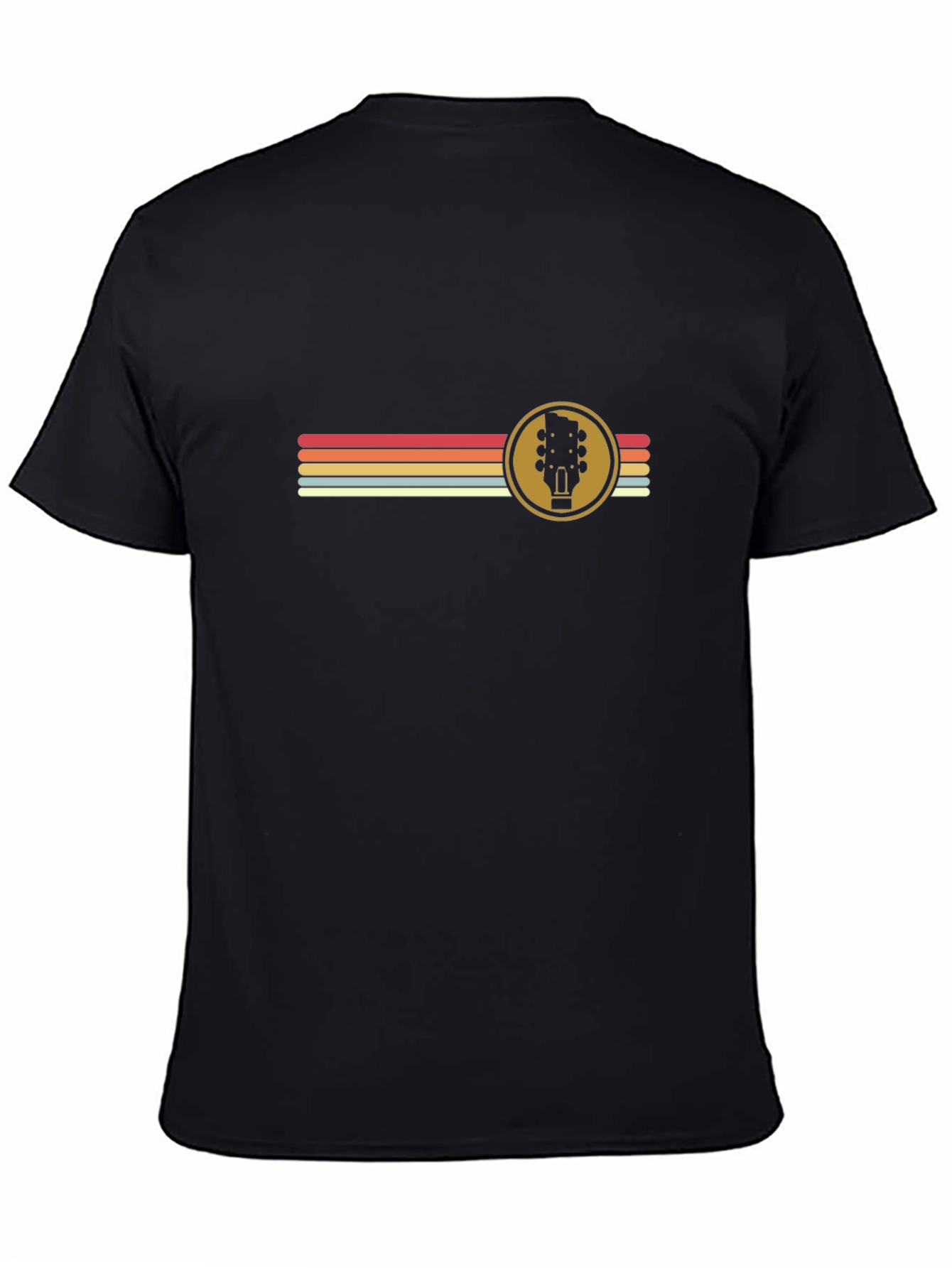 Retro Guitar T-Shirt - Stylish Music Tee