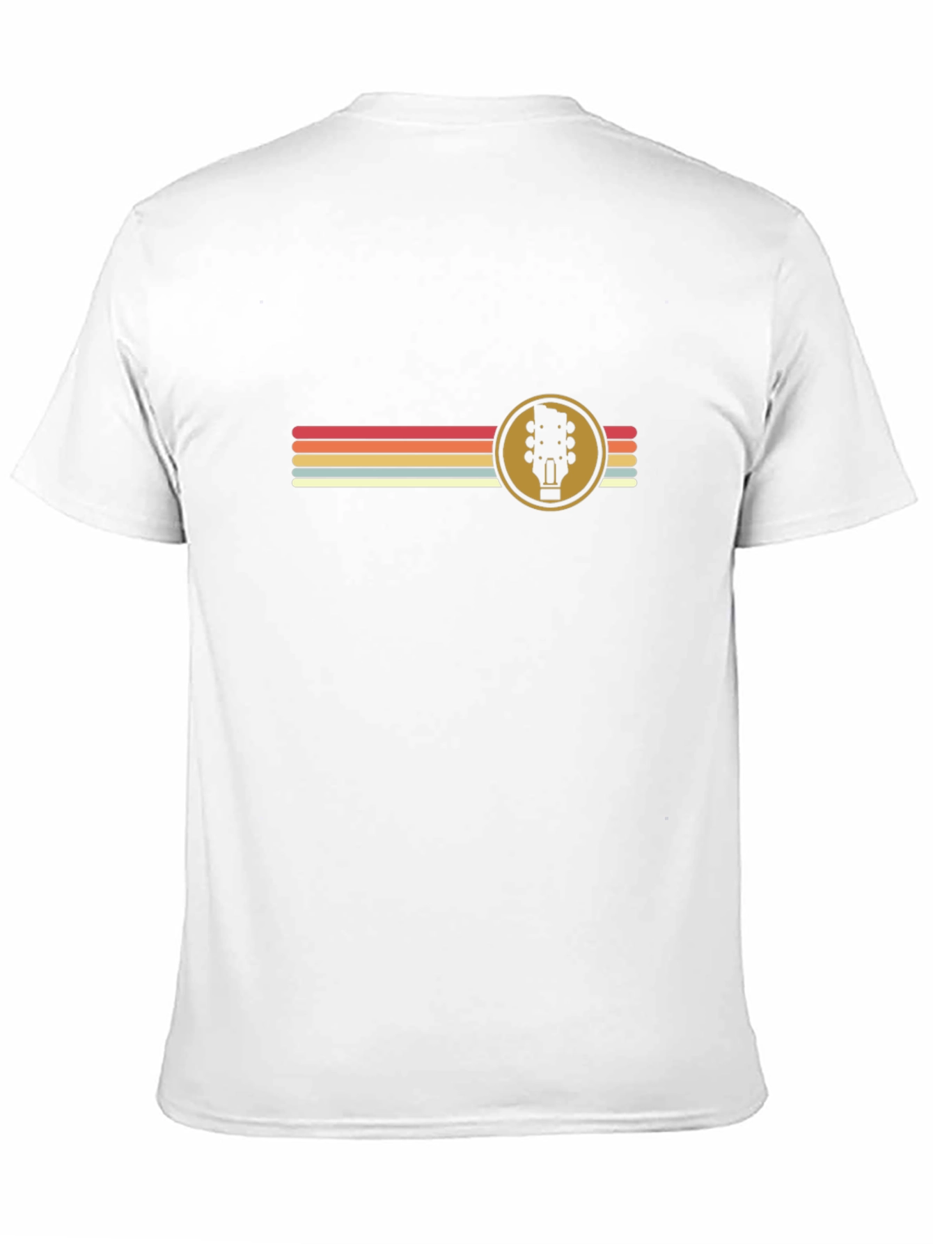 Retro Guitar T-Shirt - Stylish Music Tee