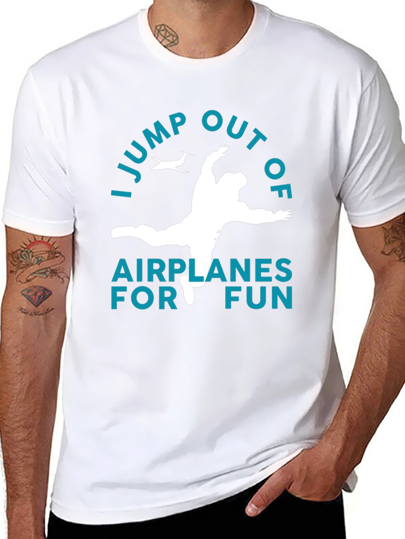 I Jump Out Of Airplanes For Fun T-Shirt