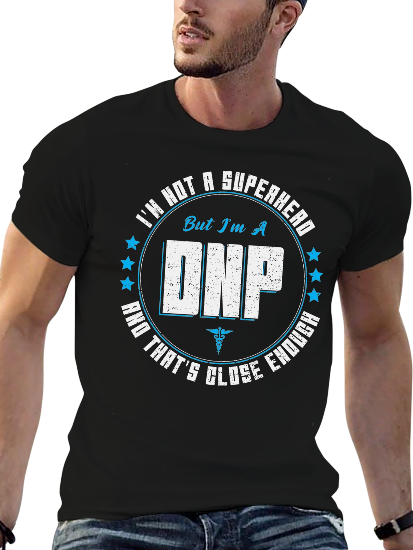 DNP Superhero Graphic Tee - Nurse Practitioner Apparel
