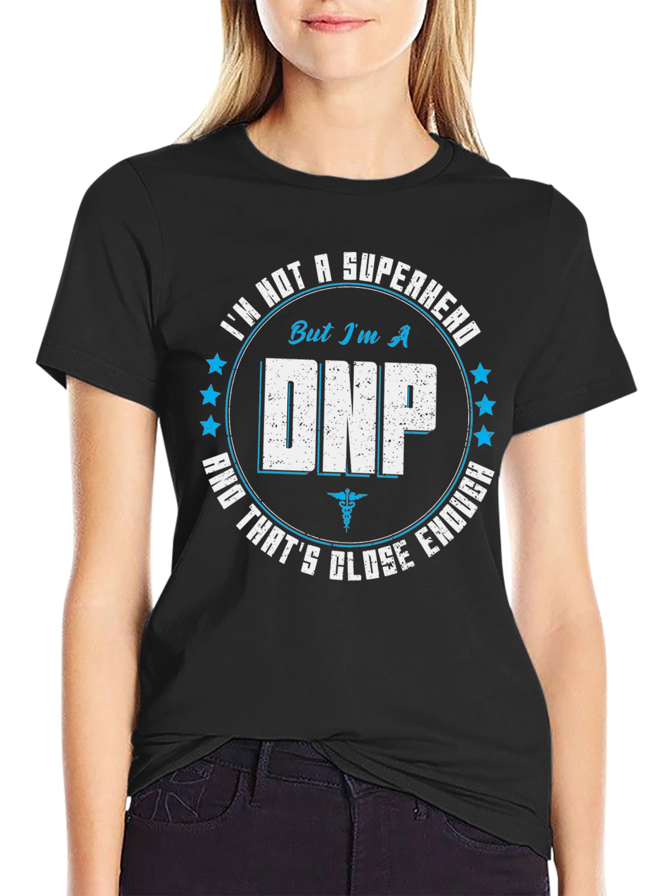 DNP Superhero Graphic Tee - Nurse Practitioner Apparel