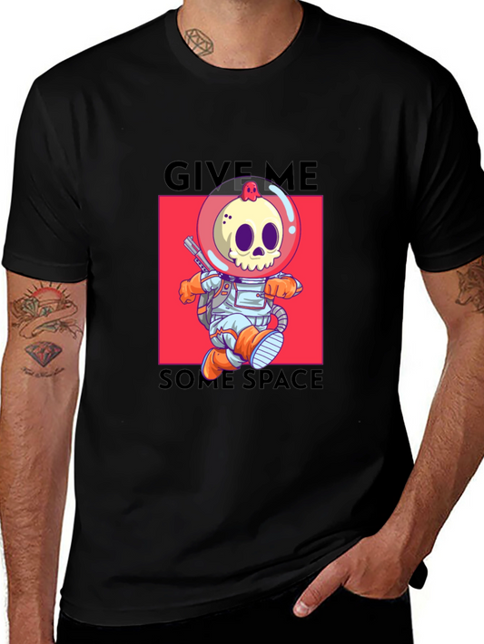 Give Me Some Space T-Shirt - Skull Astronaut