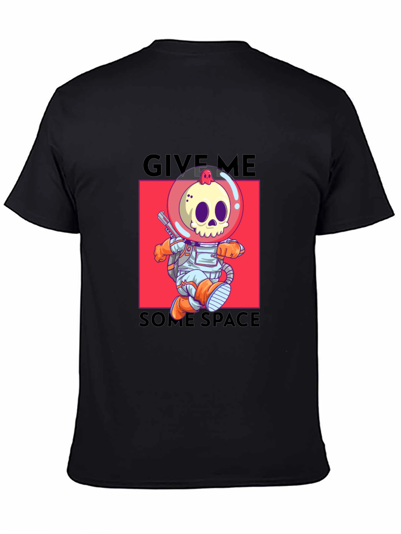 Give Me Some Space T-Shirt - Skull Astronaut