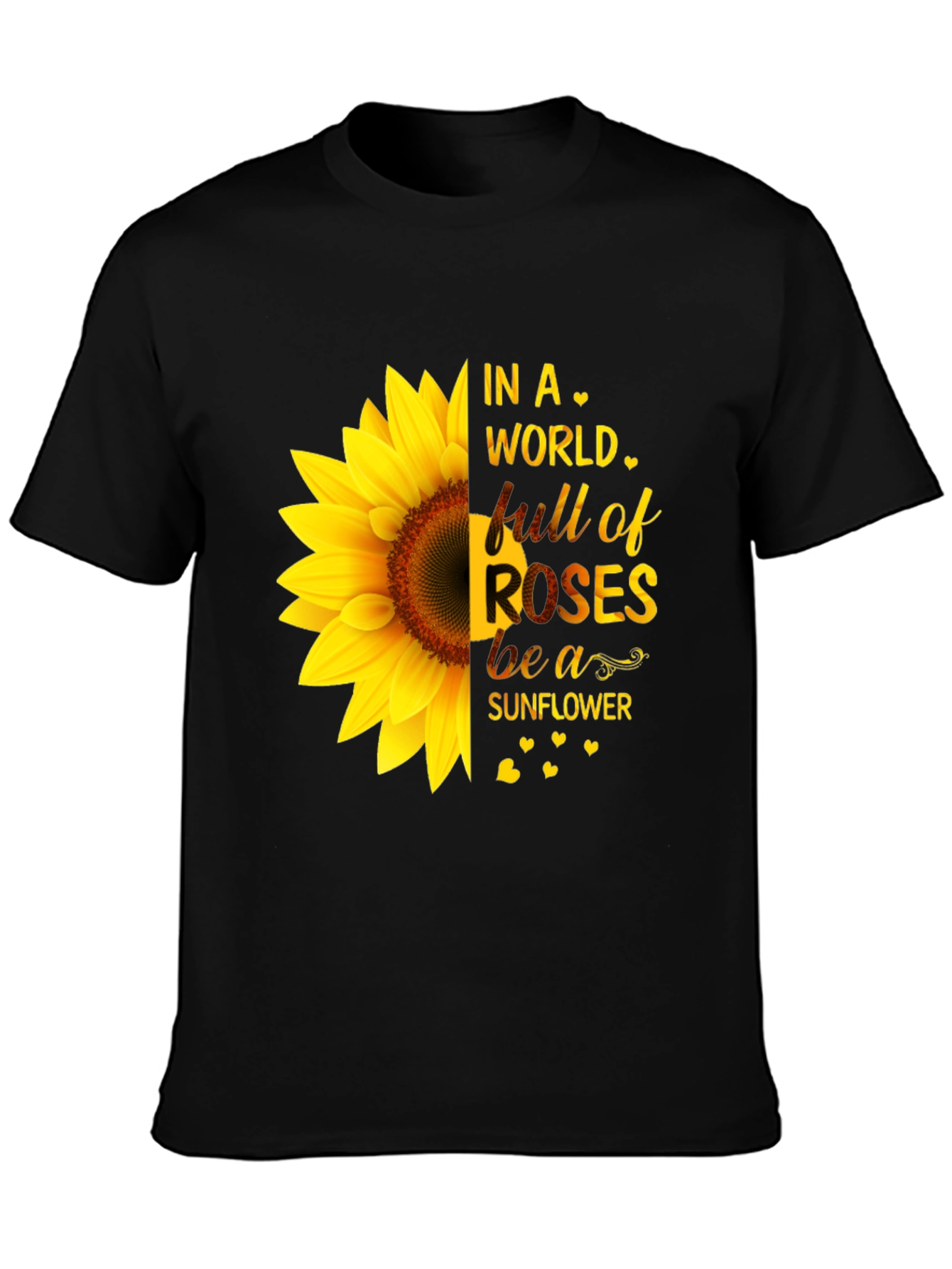 Be a Sunflower Graphic T-Shirt
