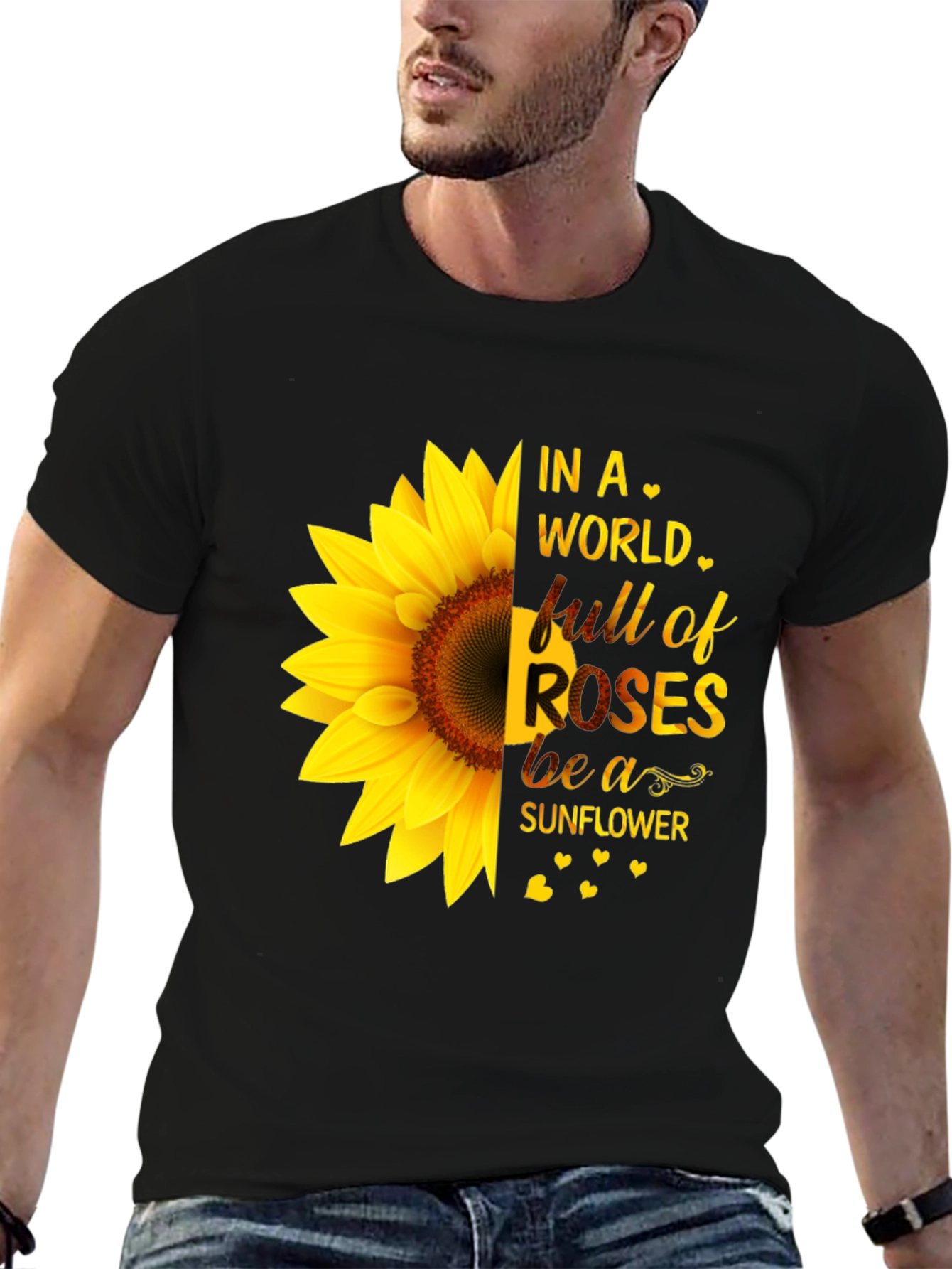 Be a Sunflower Graphic T-Shirt