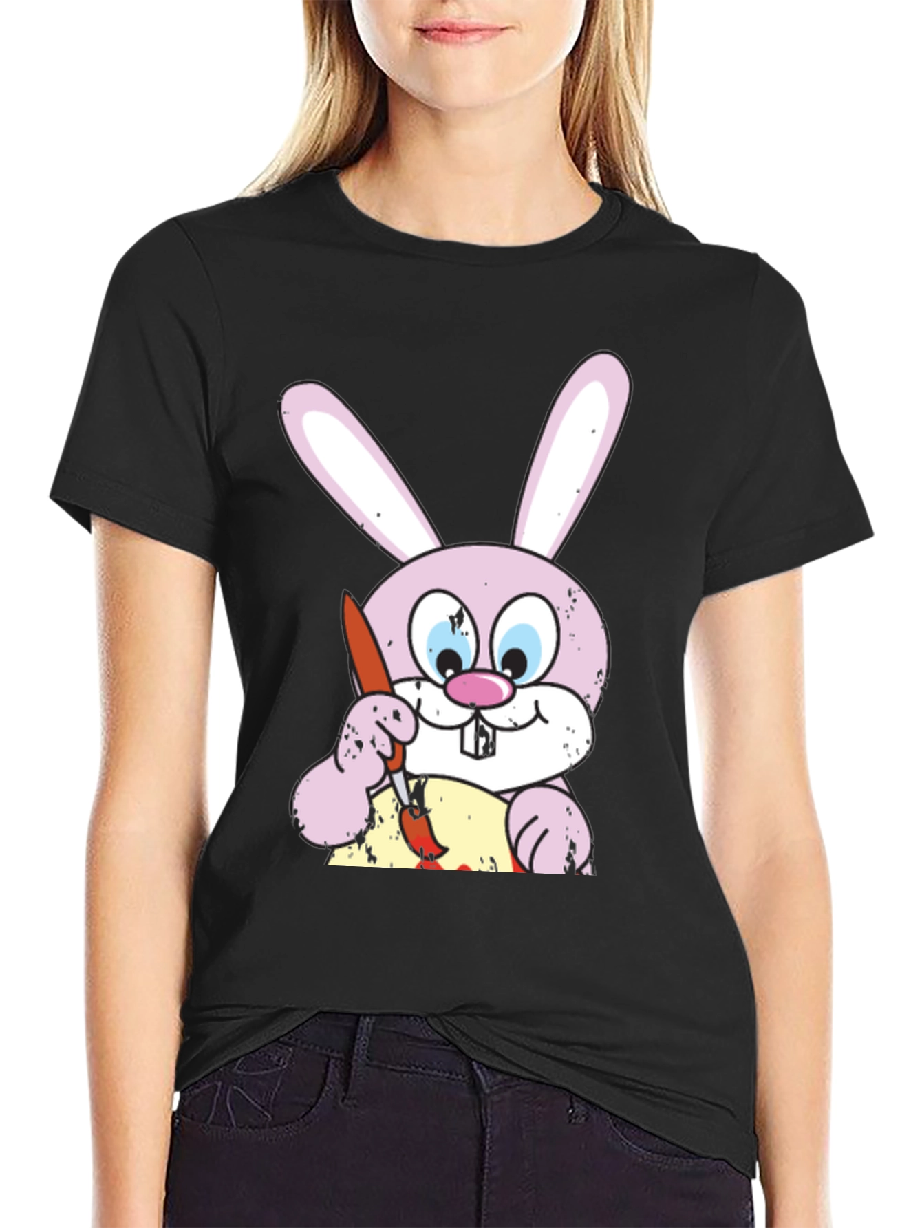 Killer Bunny Graphic T-Shirt