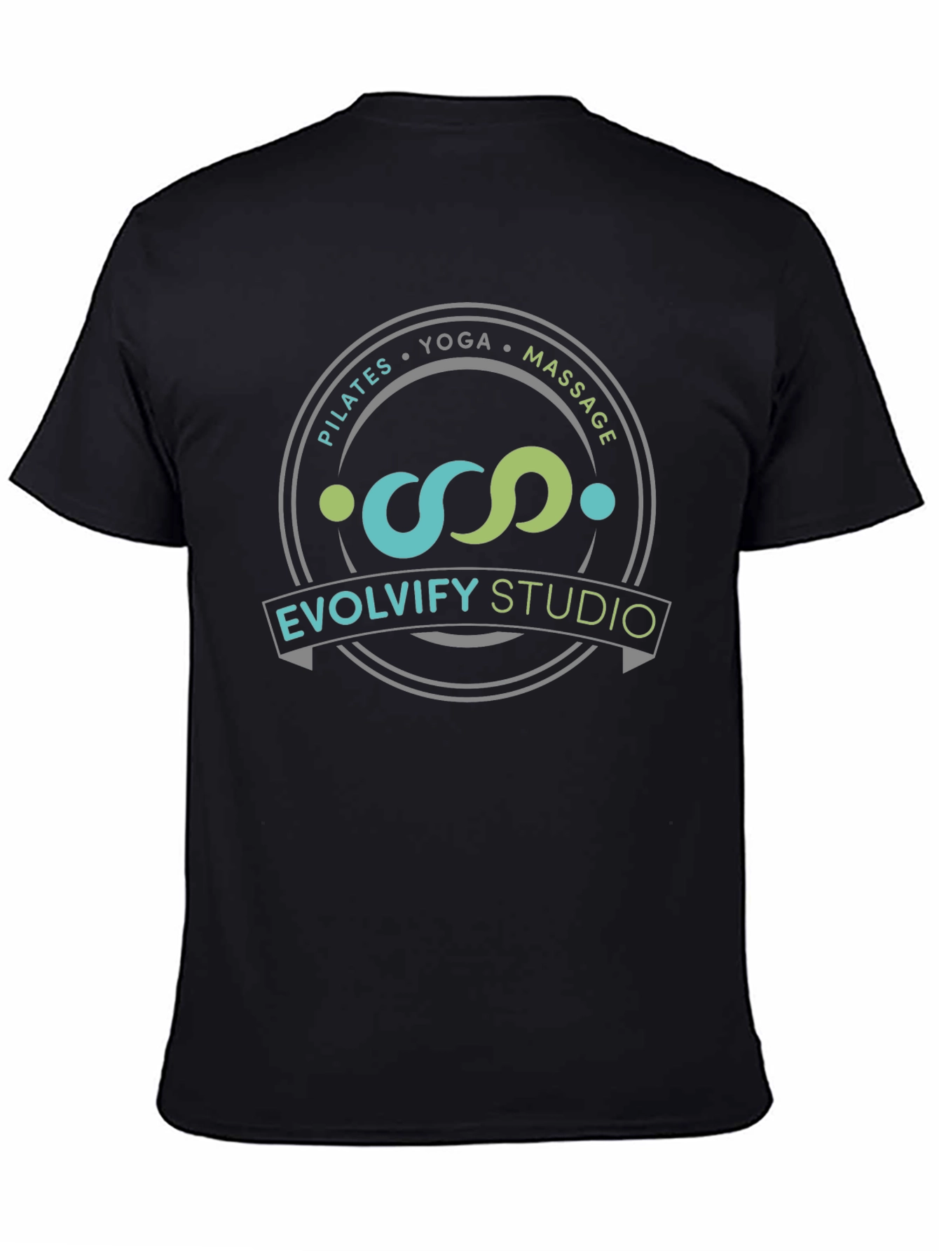 Evolvify Studio T-Shirt - Pilates Yoga Massage Design