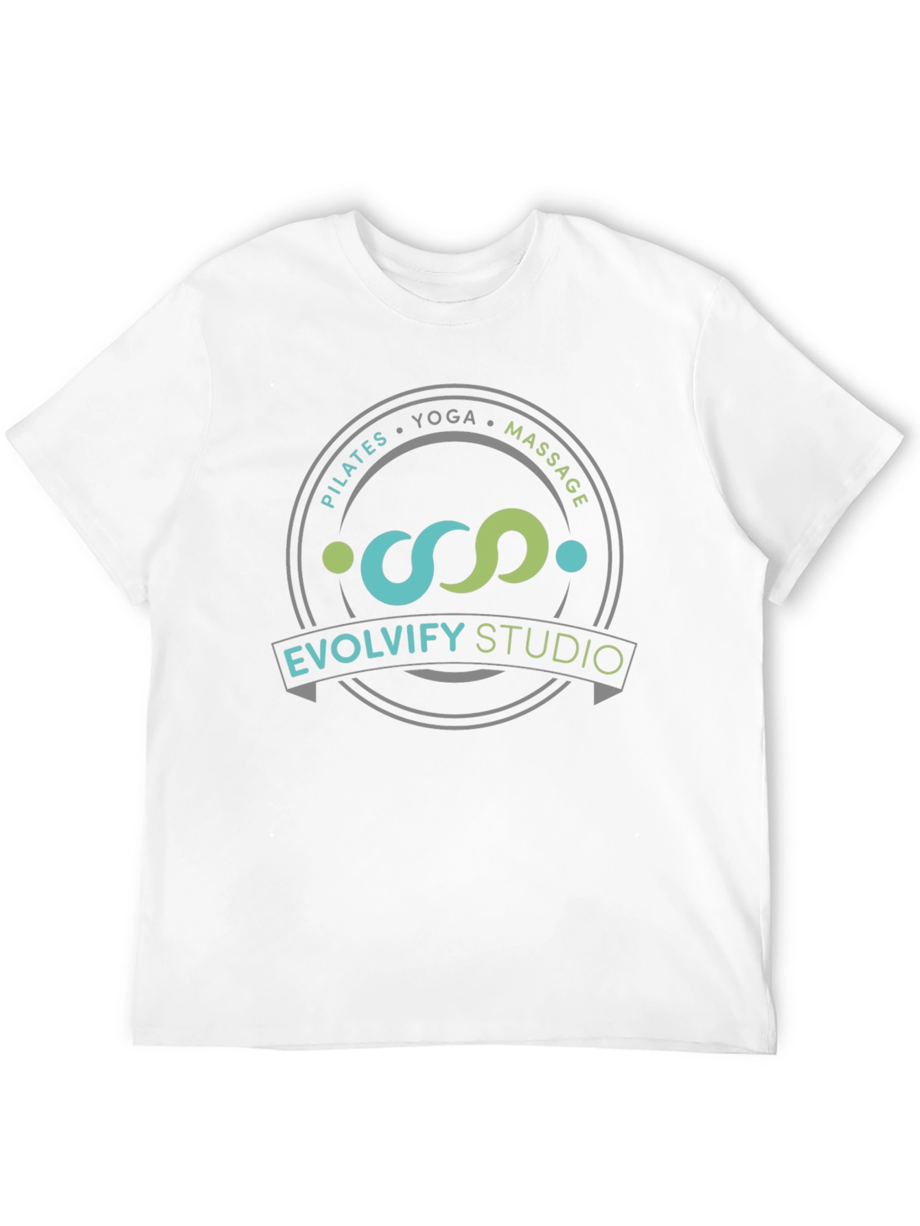 Evolvify Studio T-Shirt - Pilates Yoga Massage Design