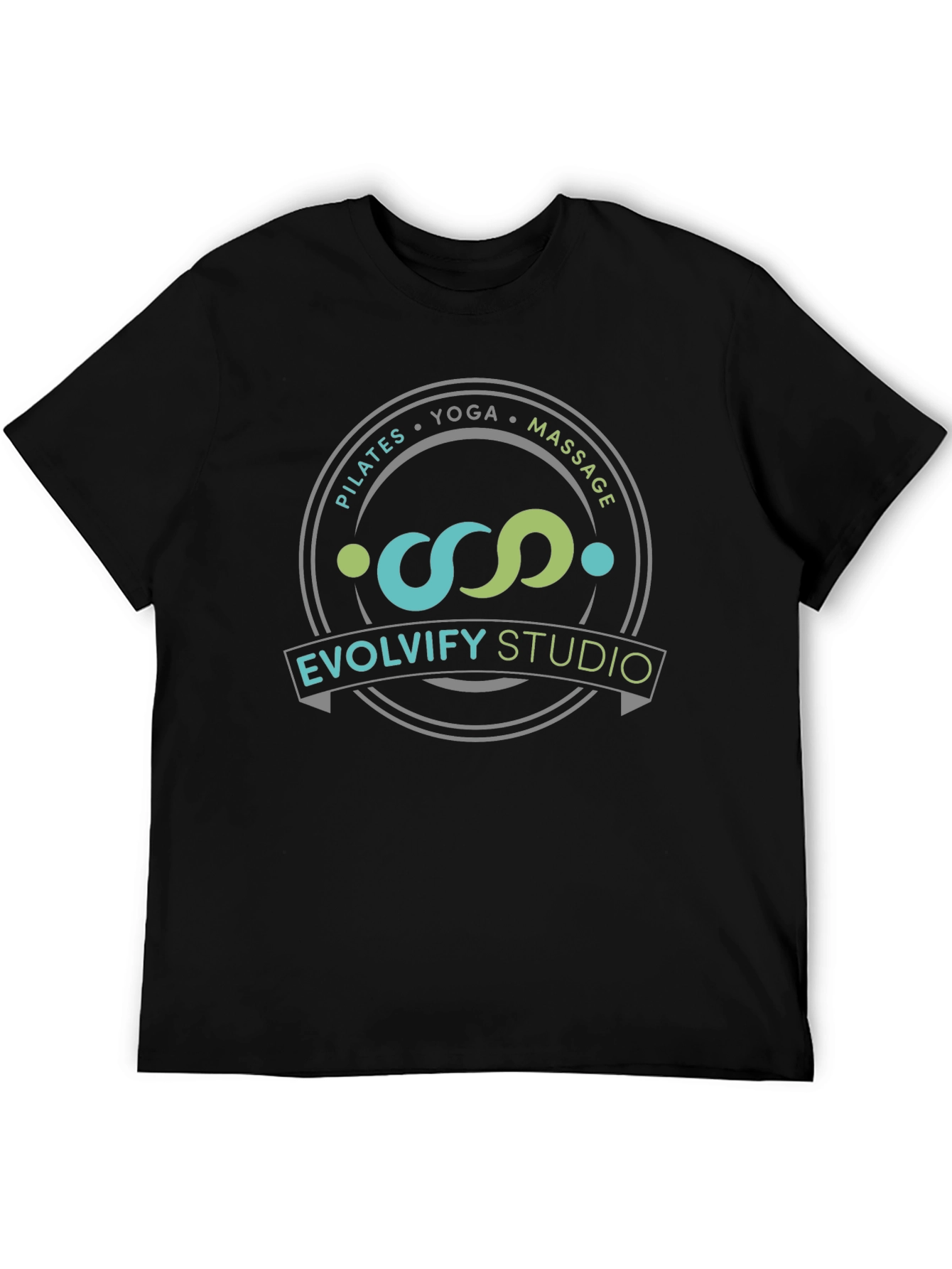 Evolvify Studio T-Shirt - Pilates Yoga Massage Design