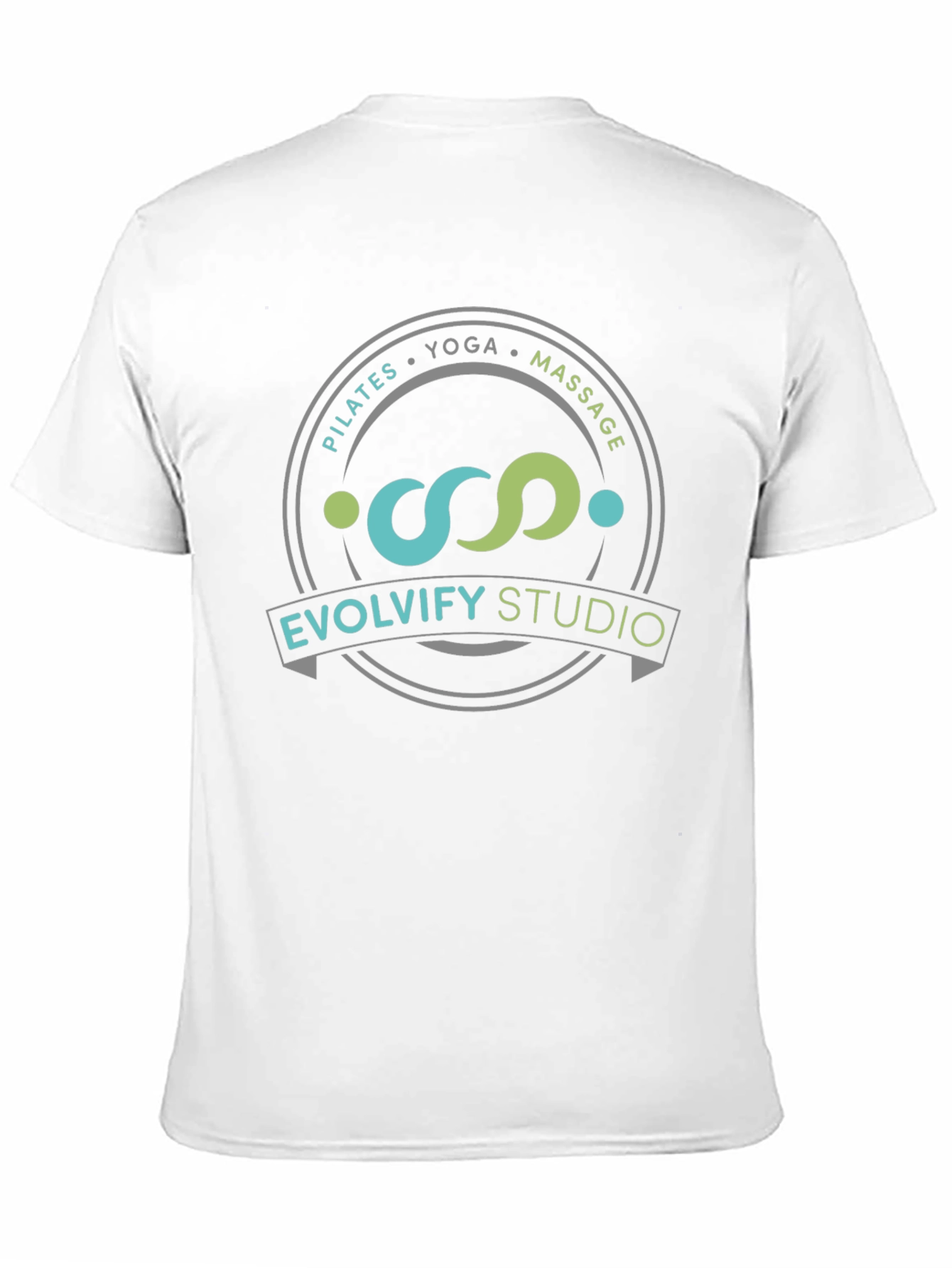 Evolvify Studio T-Shirt - Pilates Yoga Massage Design