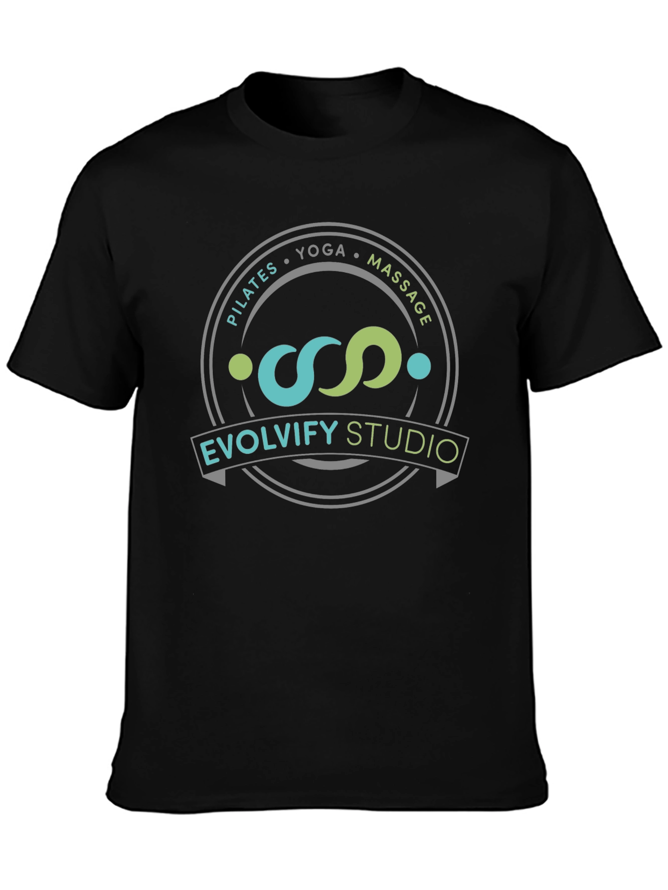 Evolvify Studio T-Shirt - Pilates Yoga Massage Design
