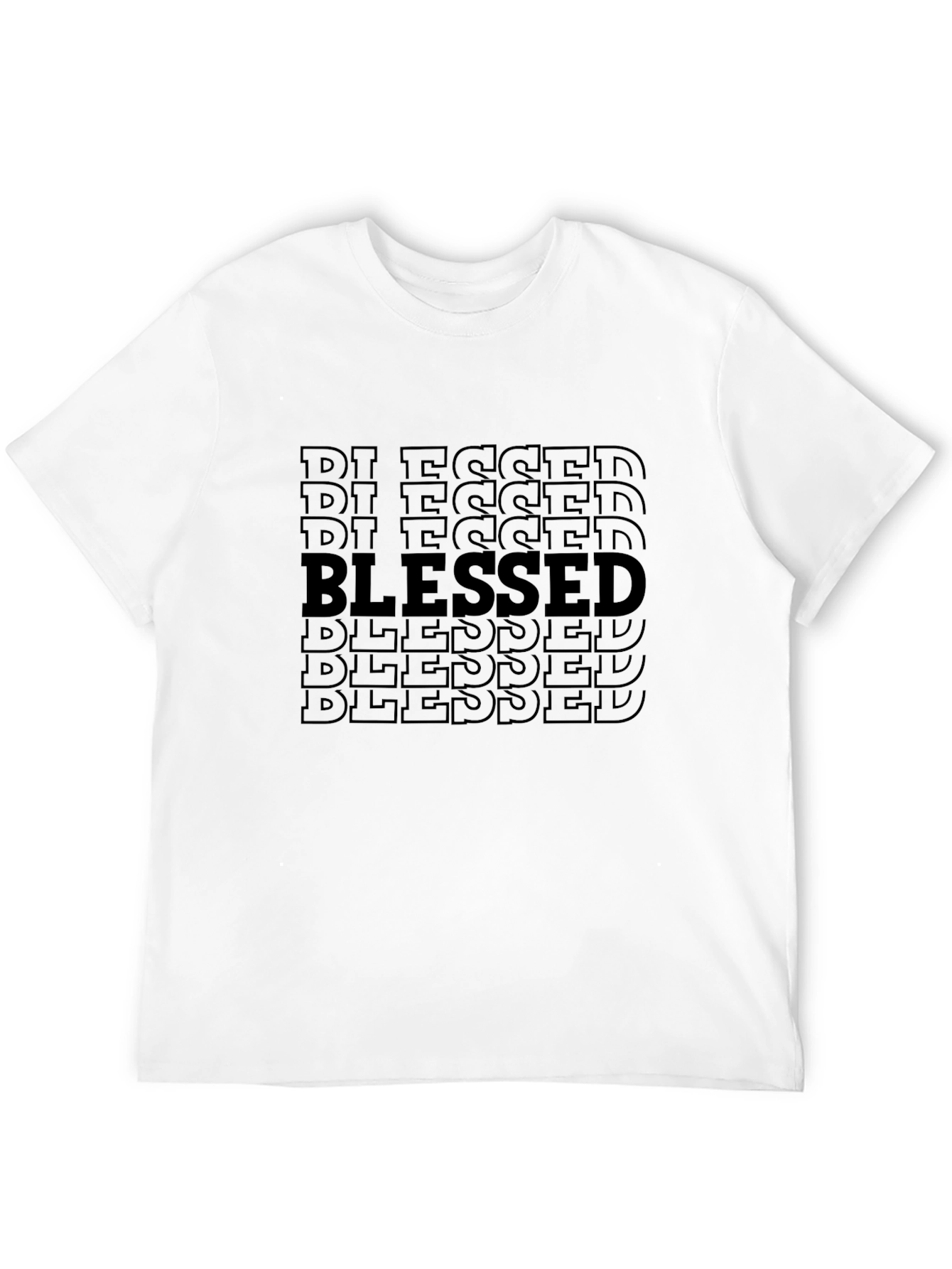 Blessed Graphic T-Shirt - Stylish Religious Tee