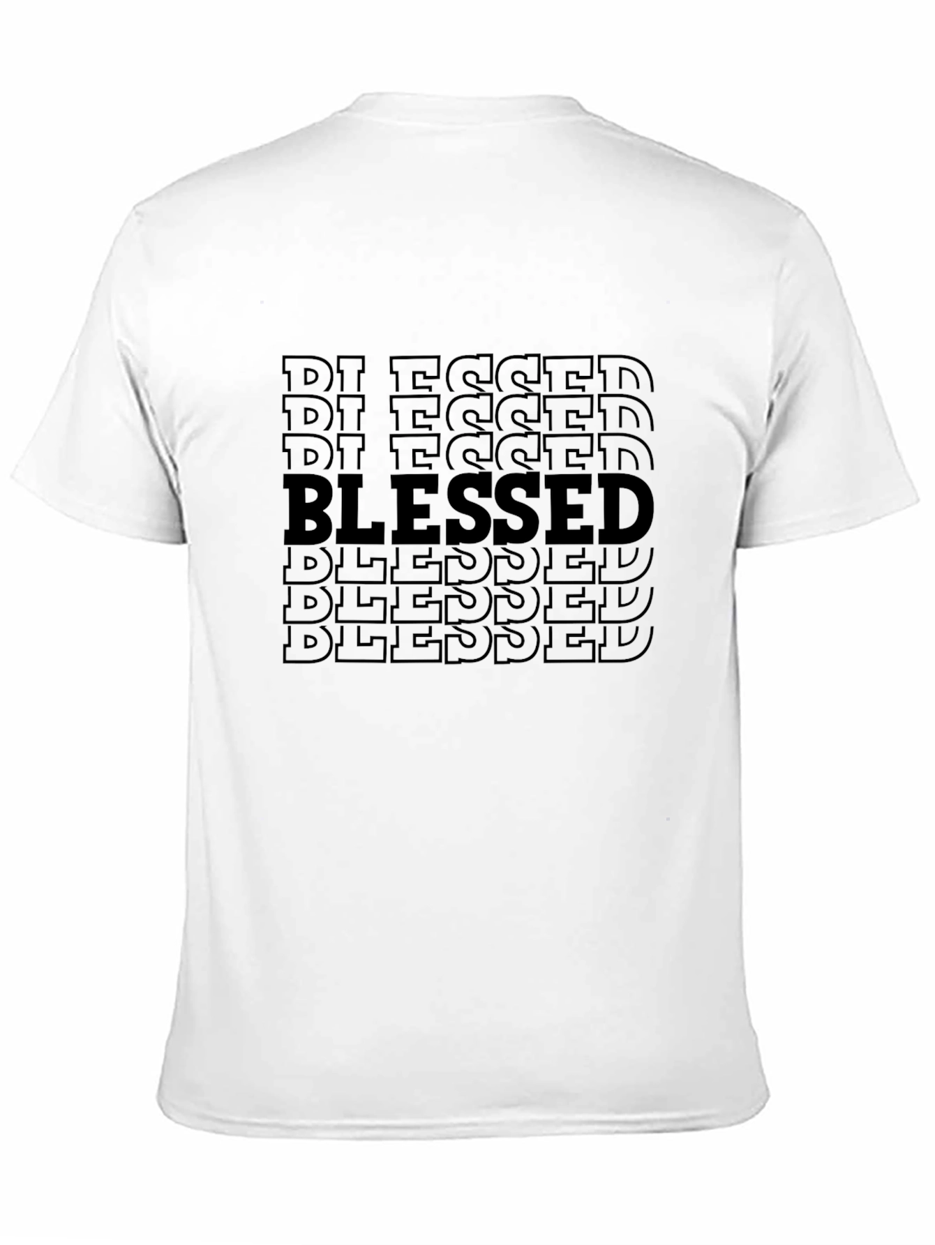 Blessed Graphic T-Shirt - Stylish Religious Tee