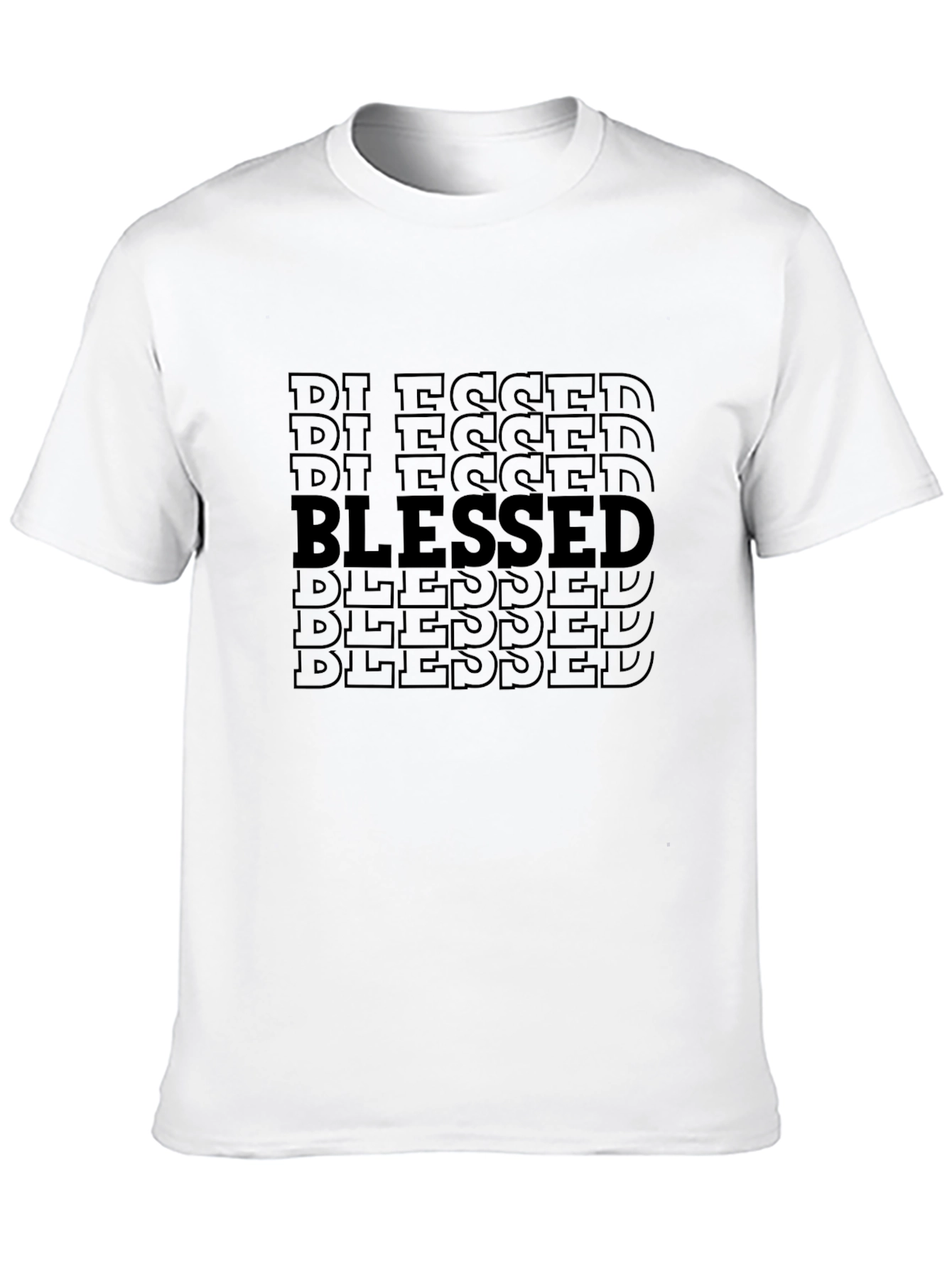 Blessed Graphic T-Shirt - Stylish Religious Tee