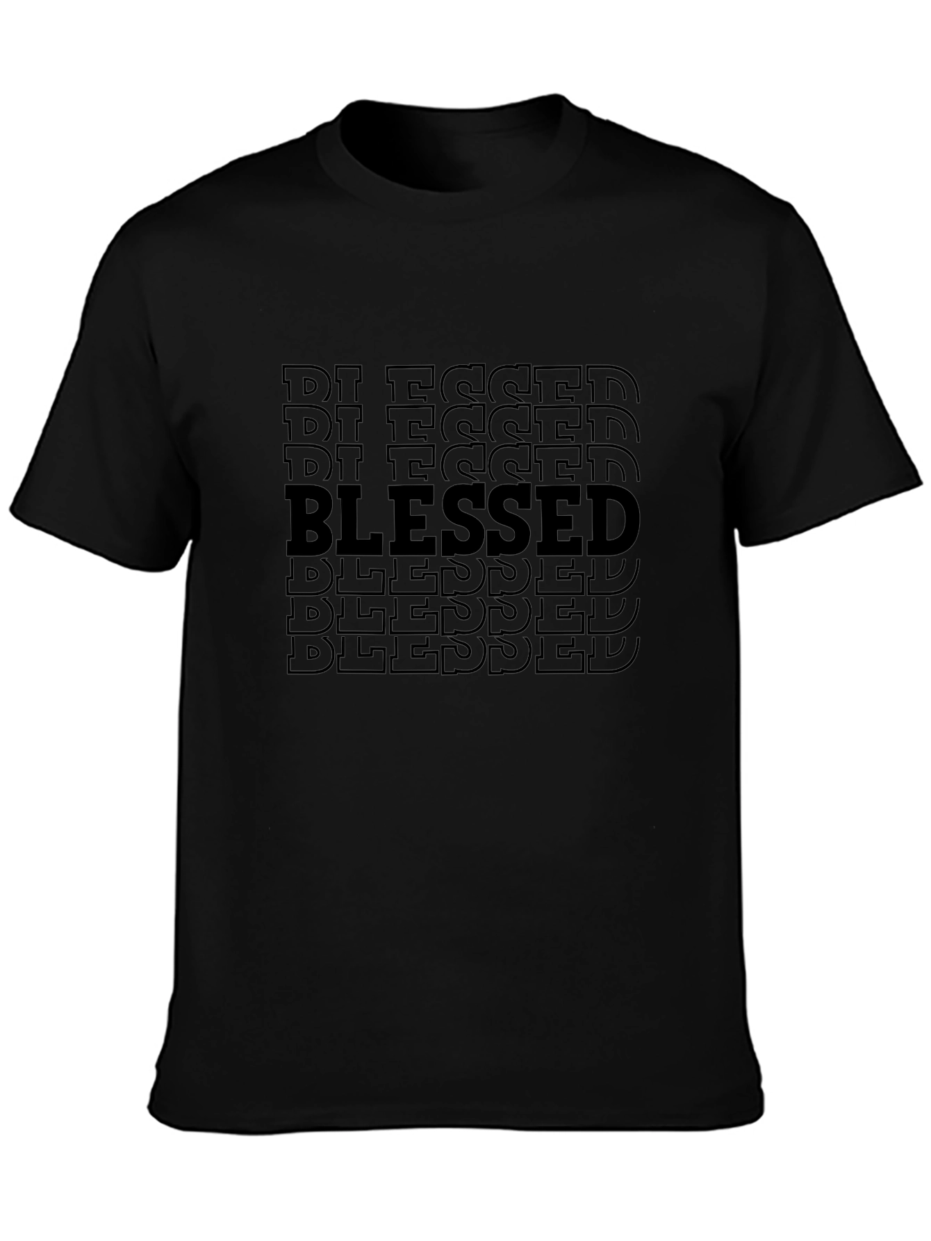 Blessed Graphic T-Shirt - Stylish Religious Tee