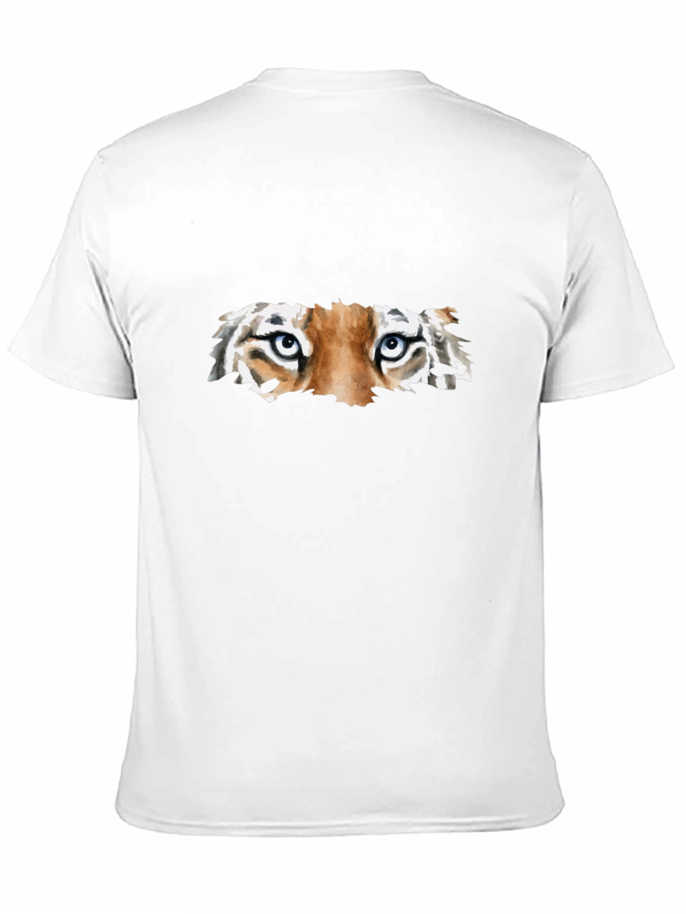 Tiger Eyes Graphic Black T-Shirt