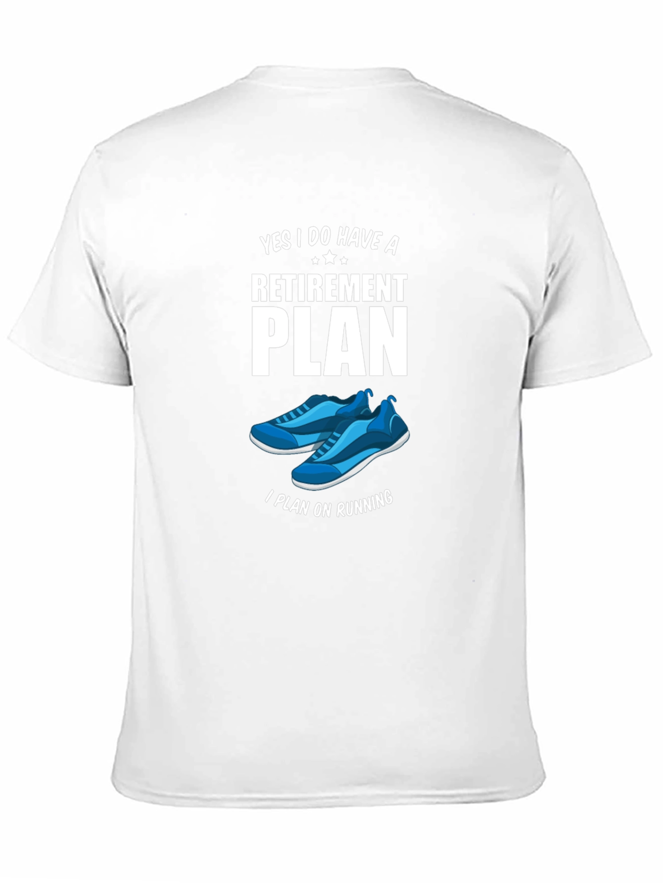 Retirement Plan Running Graphic T-Shirt