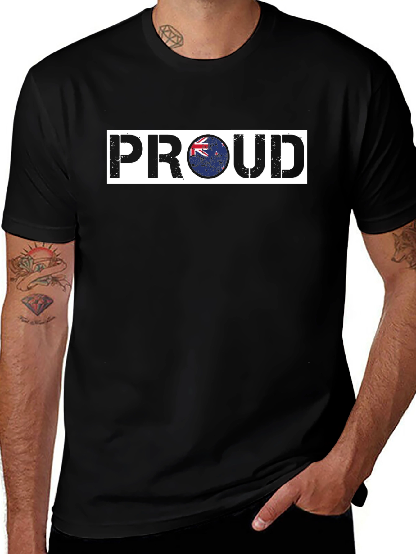 Proud New Zealand Flag T-Shirt