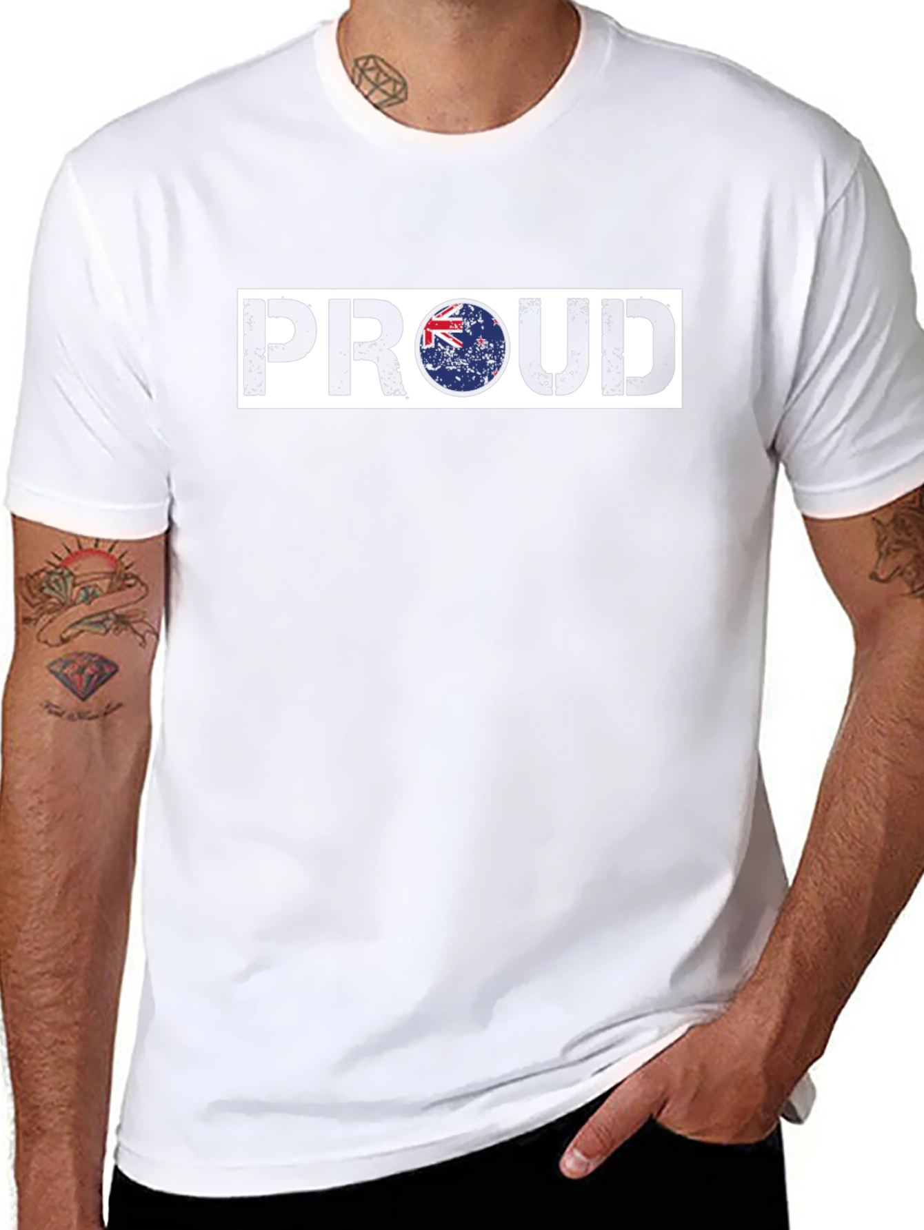 Proud New Zealand Flag T-Shirt