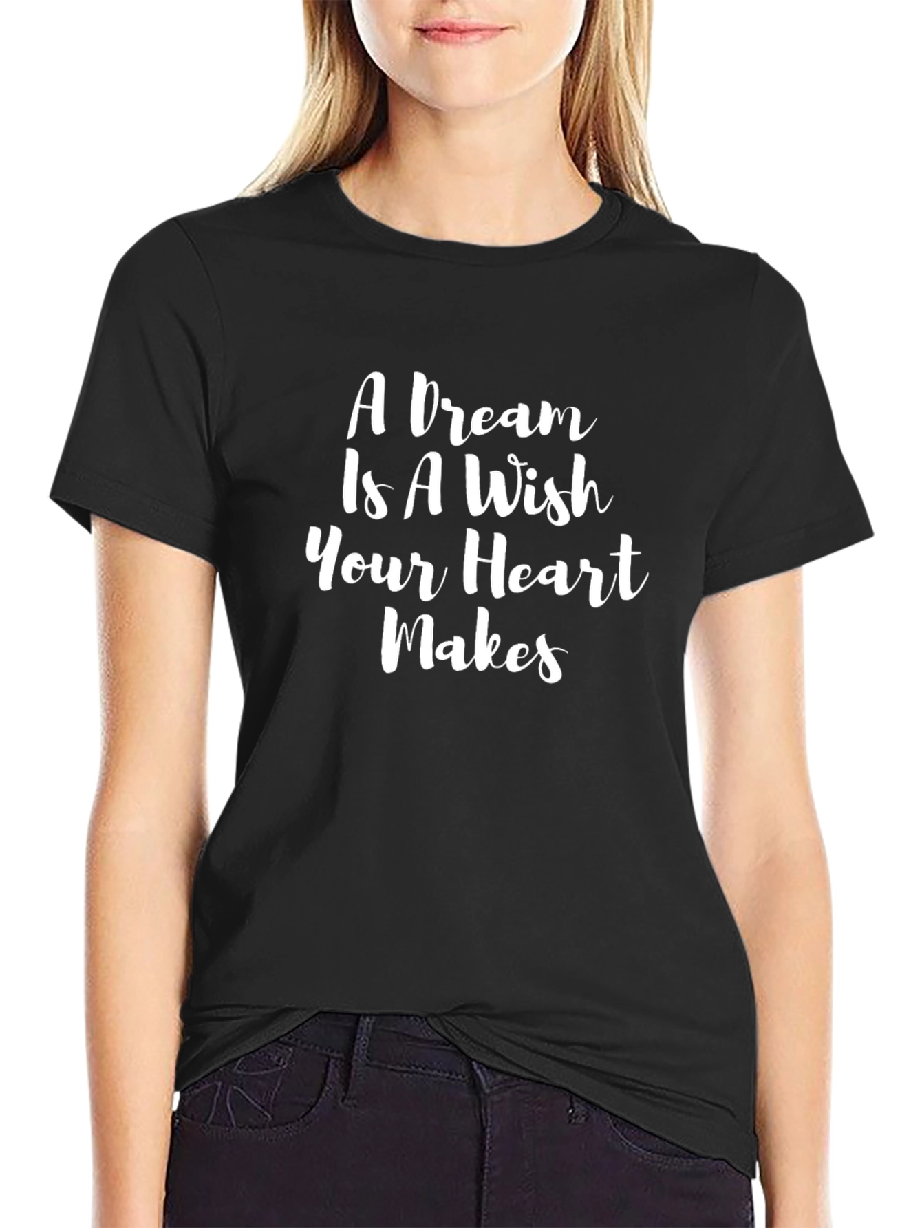 Dream Wish Heart Graphic T-Shirt