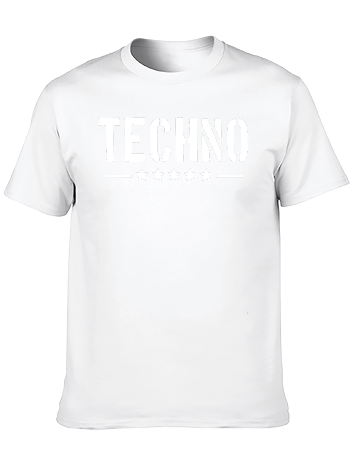 Techno Star Graphic T-Shirt - Black