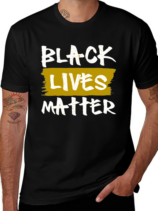 Black Lives Matter Graphic T-Shirt - BLM Awareness