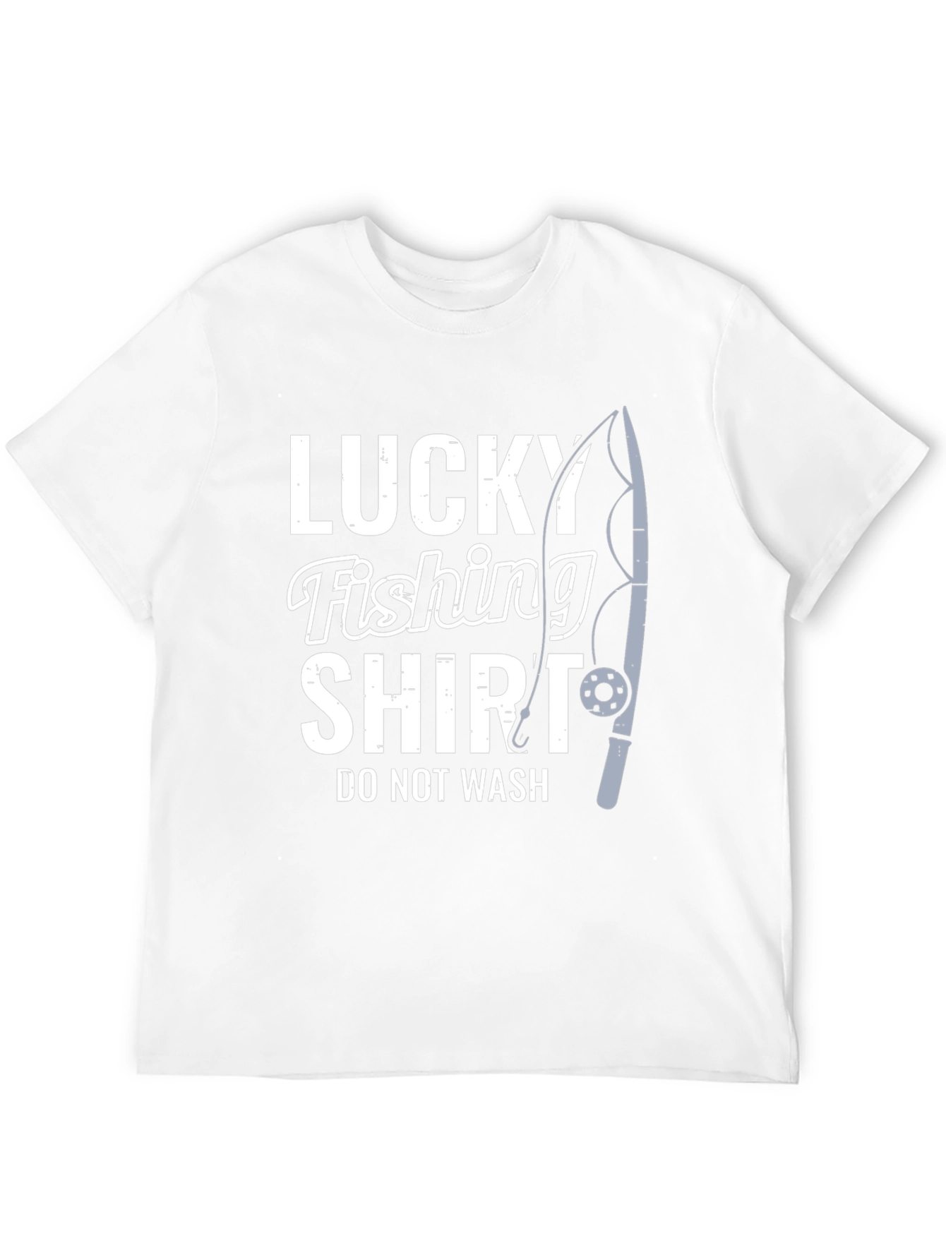 Lucky Fishing Shirt - Novelty Fisherman Tee