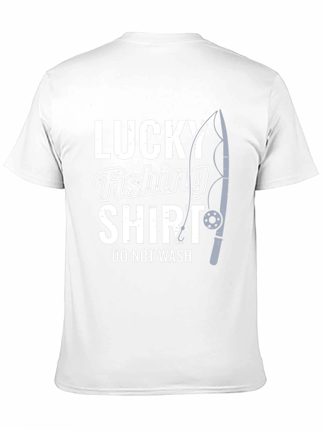 Lucky Fishing Shirt - Novelty Fisherman Tee