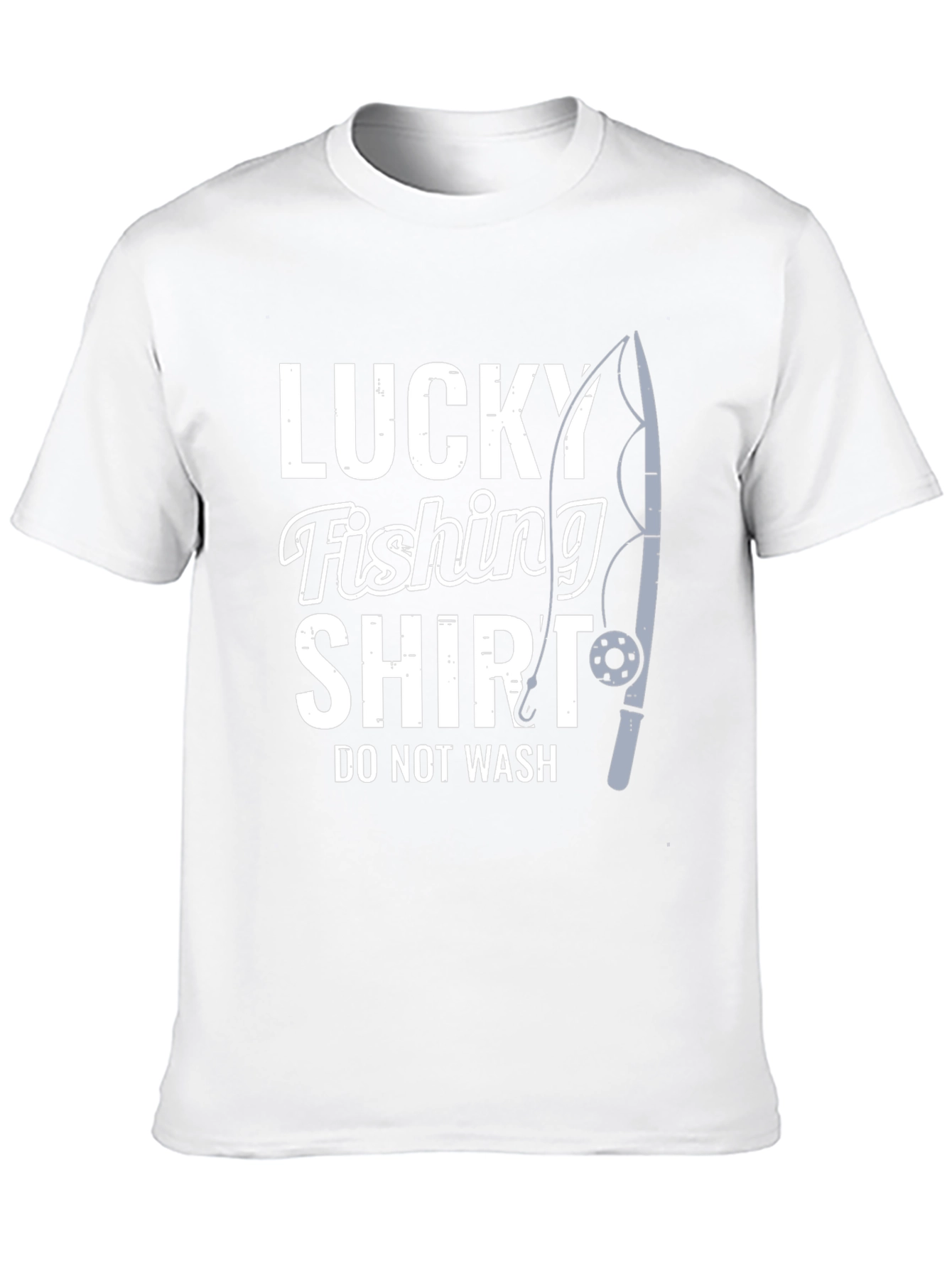Lucky Fishing Shirt - Novelty Fisherman Tee