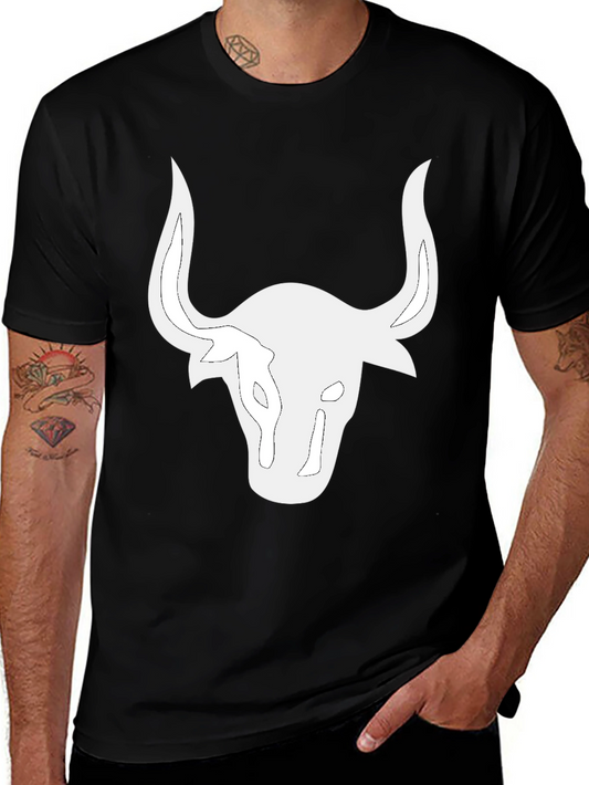 Black Bull Graphic Tee - Stylish & Bold