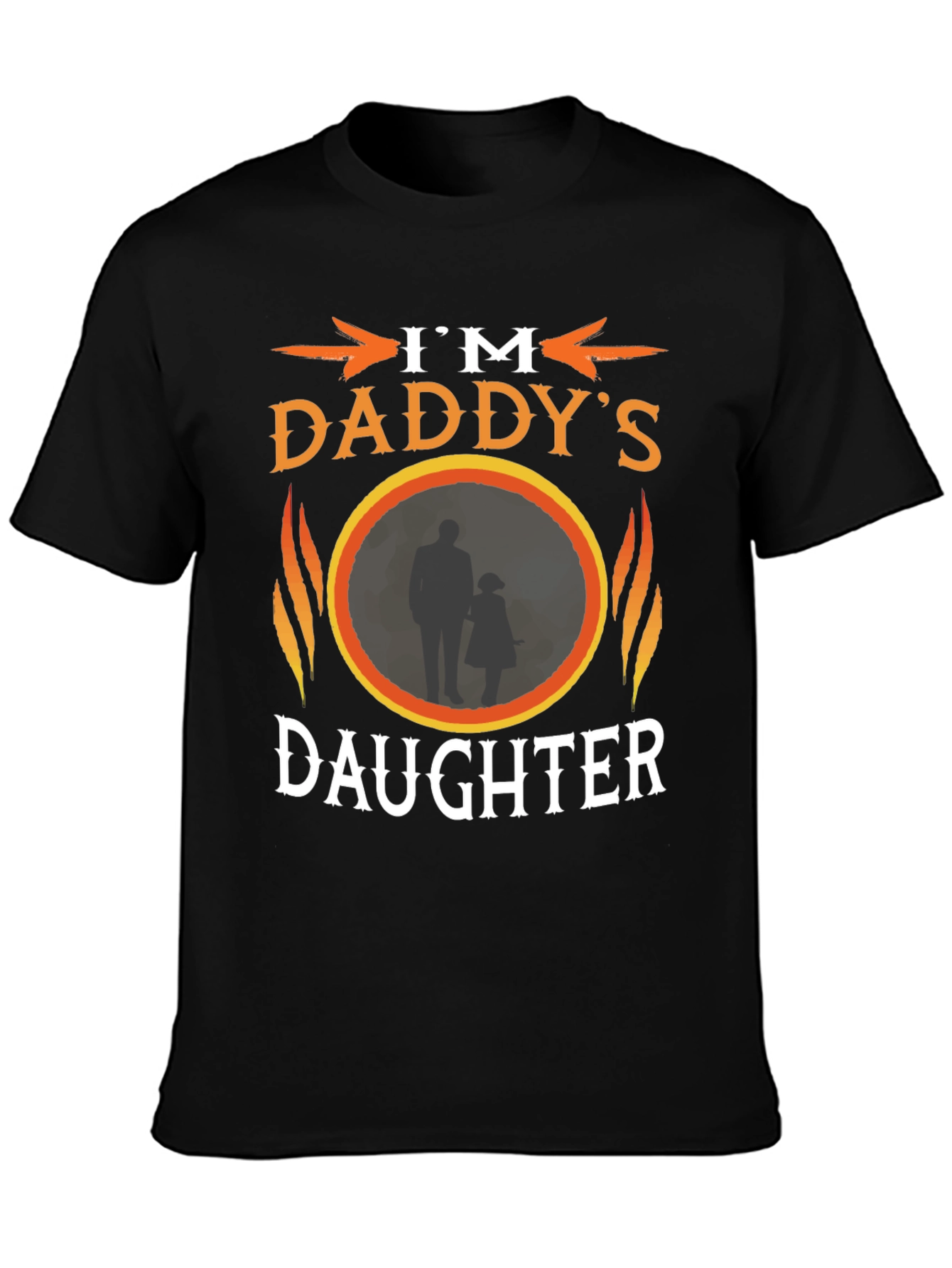 Daddys Daughter Black T-Shirt