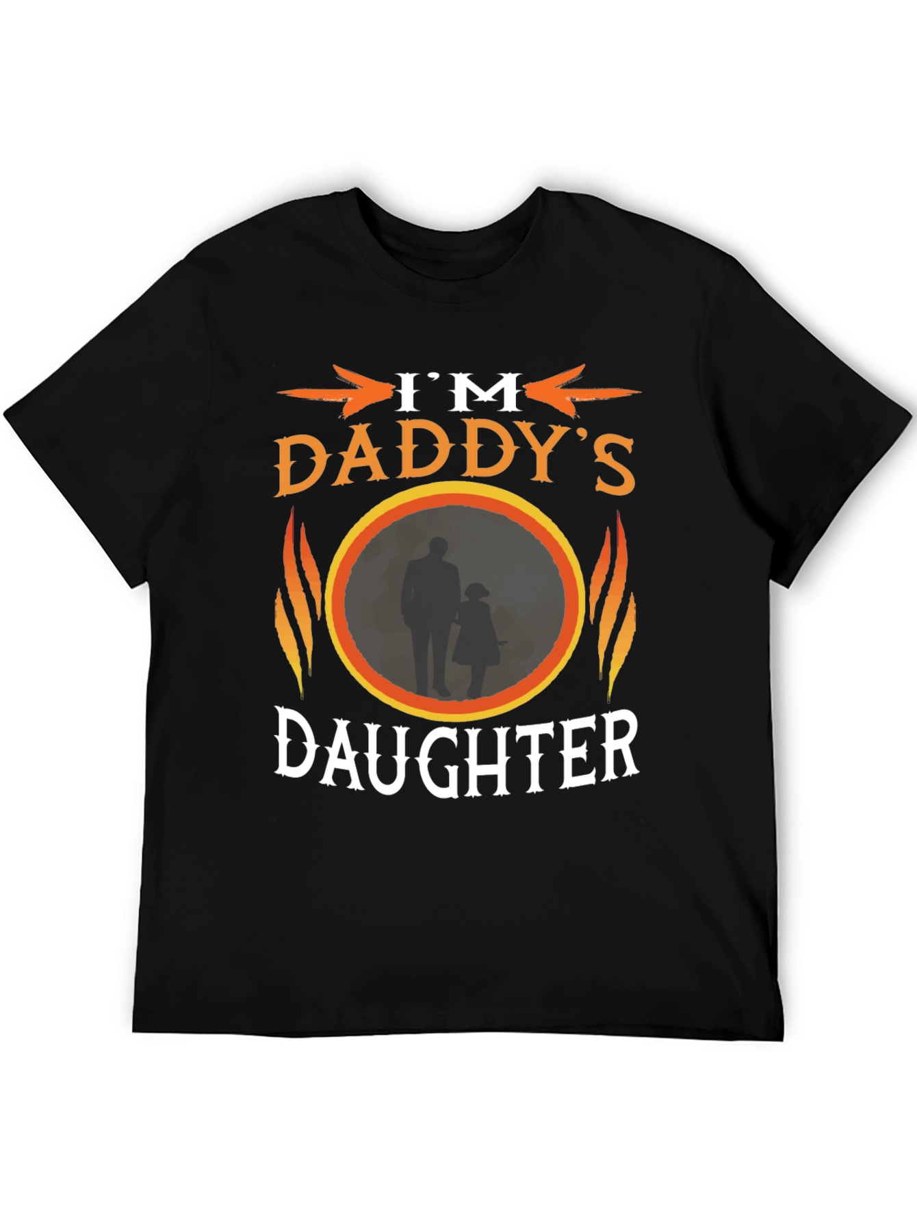 Daddys Daughter Black T-Shirt
