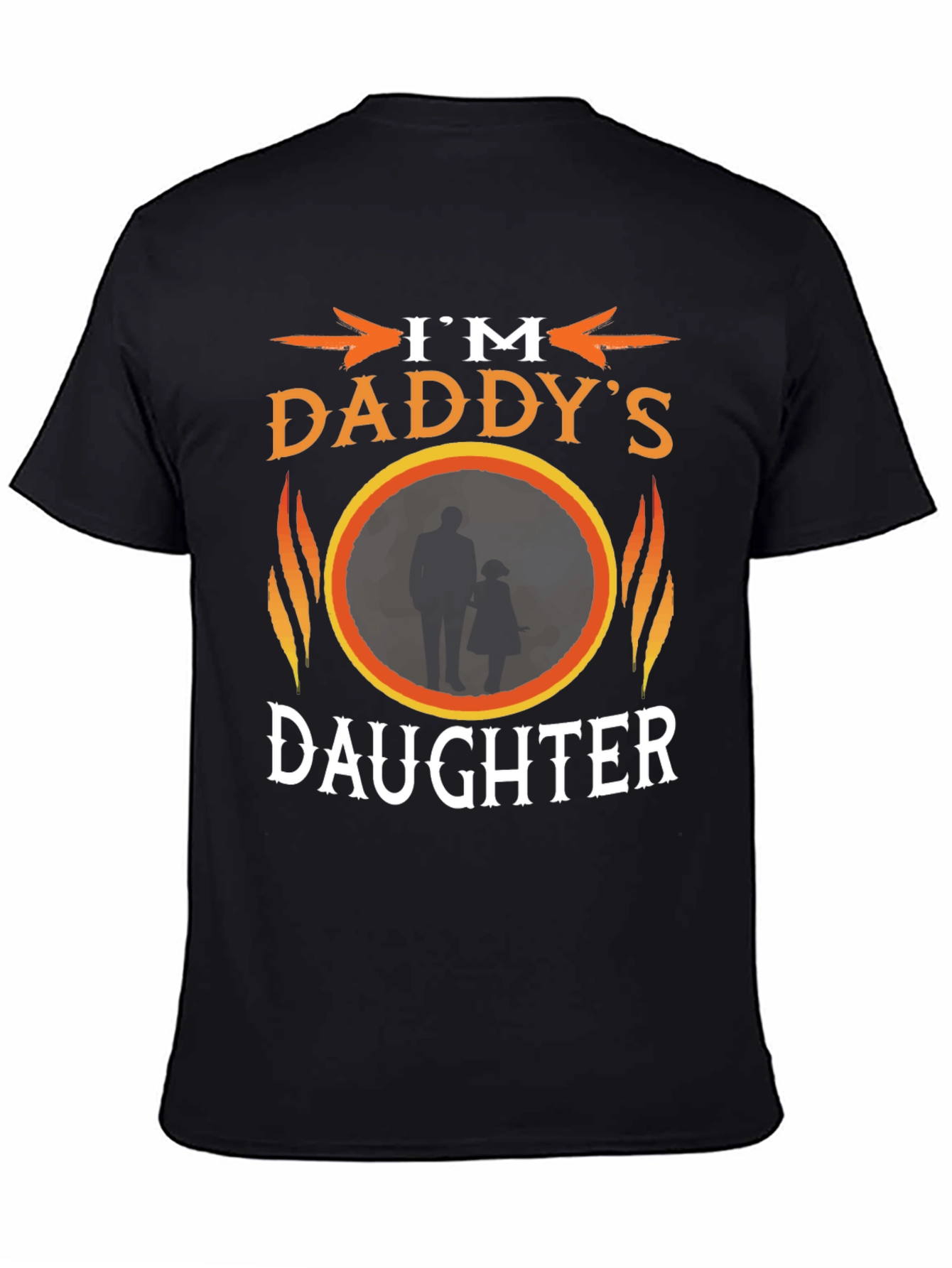 Daddys Daughter Black T-Shirt