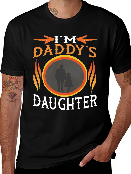 Daddys Daughter Black T-Shirt