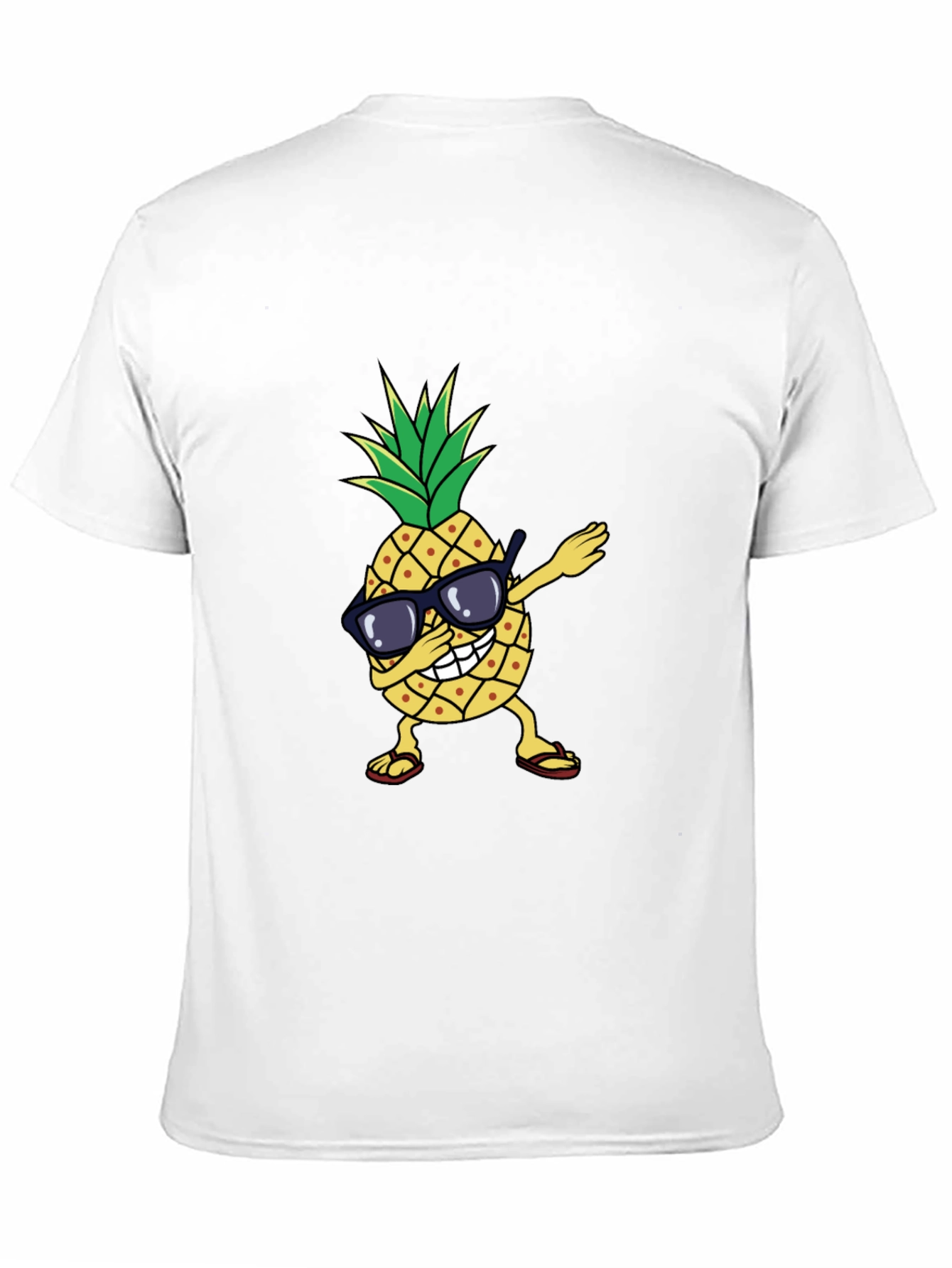 Dabbing Pineapple Graphic Tee - Trendy Summer Shirt