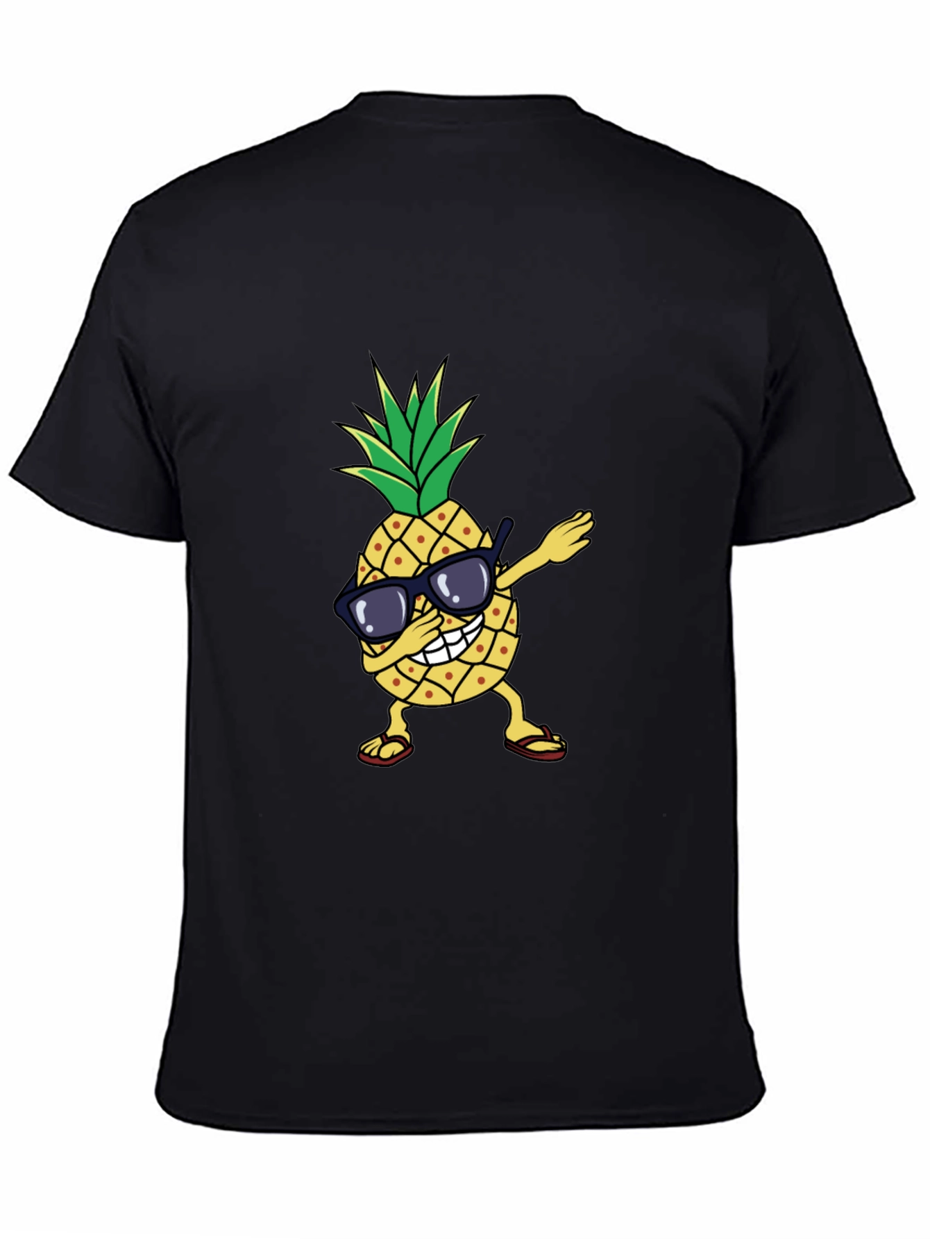 Dabbing Pineapple Graphic Tee - Trendy Summer Shirt
